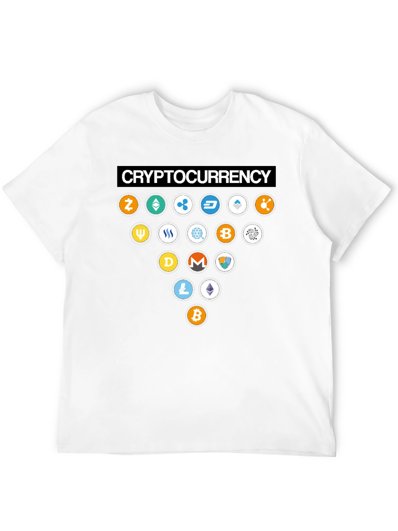Cryptocurrency T-Shirt Bitcoin Ethereum Altcoins