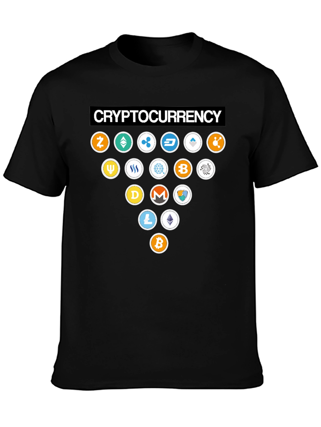 Cryptocurrency T-Shirt Bitcoin Ethereum Altcoins