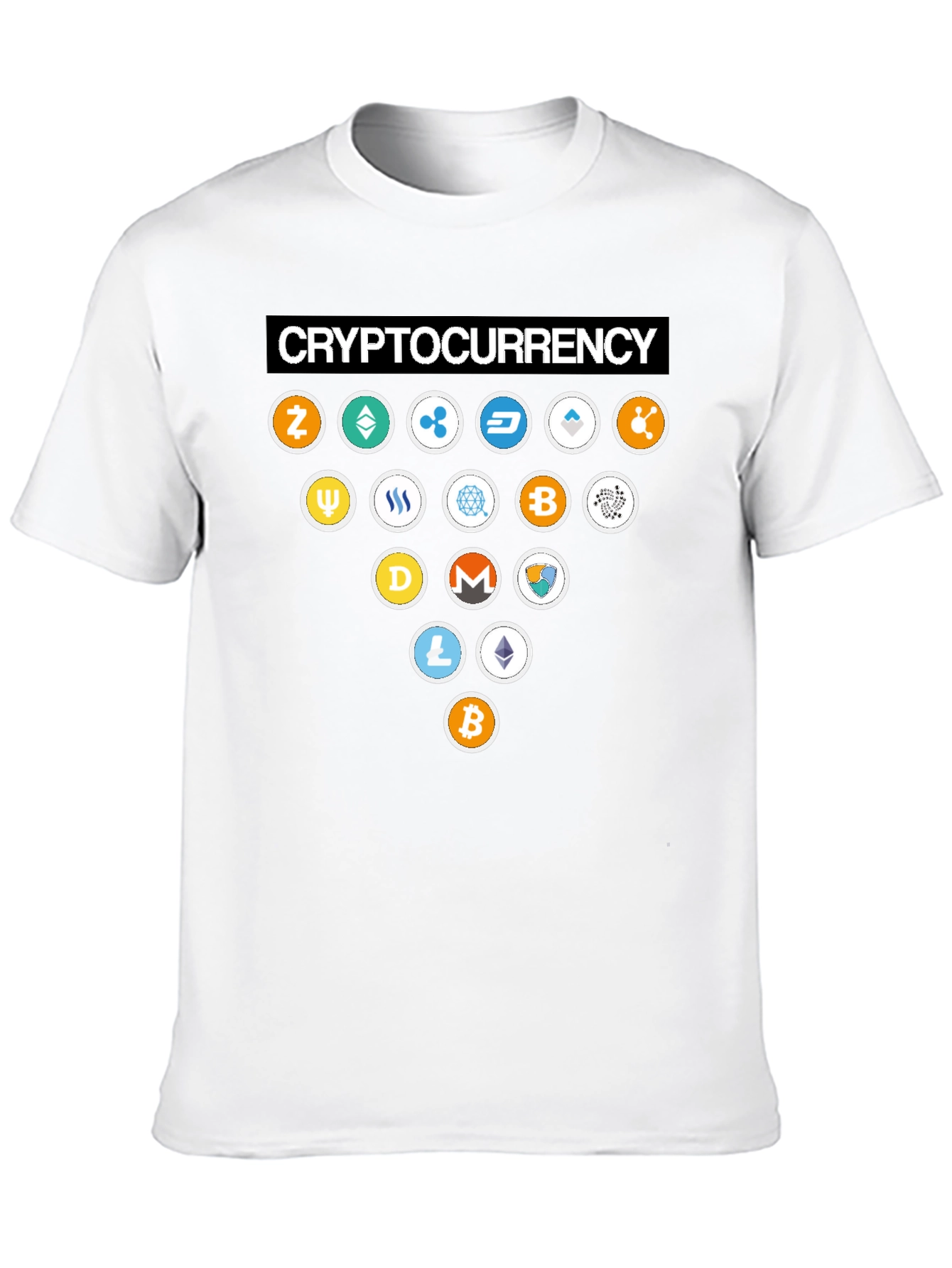 Cryptocurrency T-Shirt Bitcoin Ethereum Altcoins