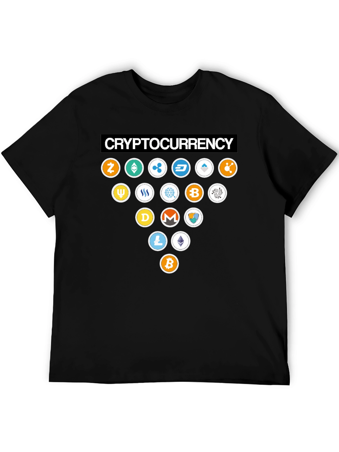 Cryptocurrency T-Shirt Bitcoin Ethereum Altcoins