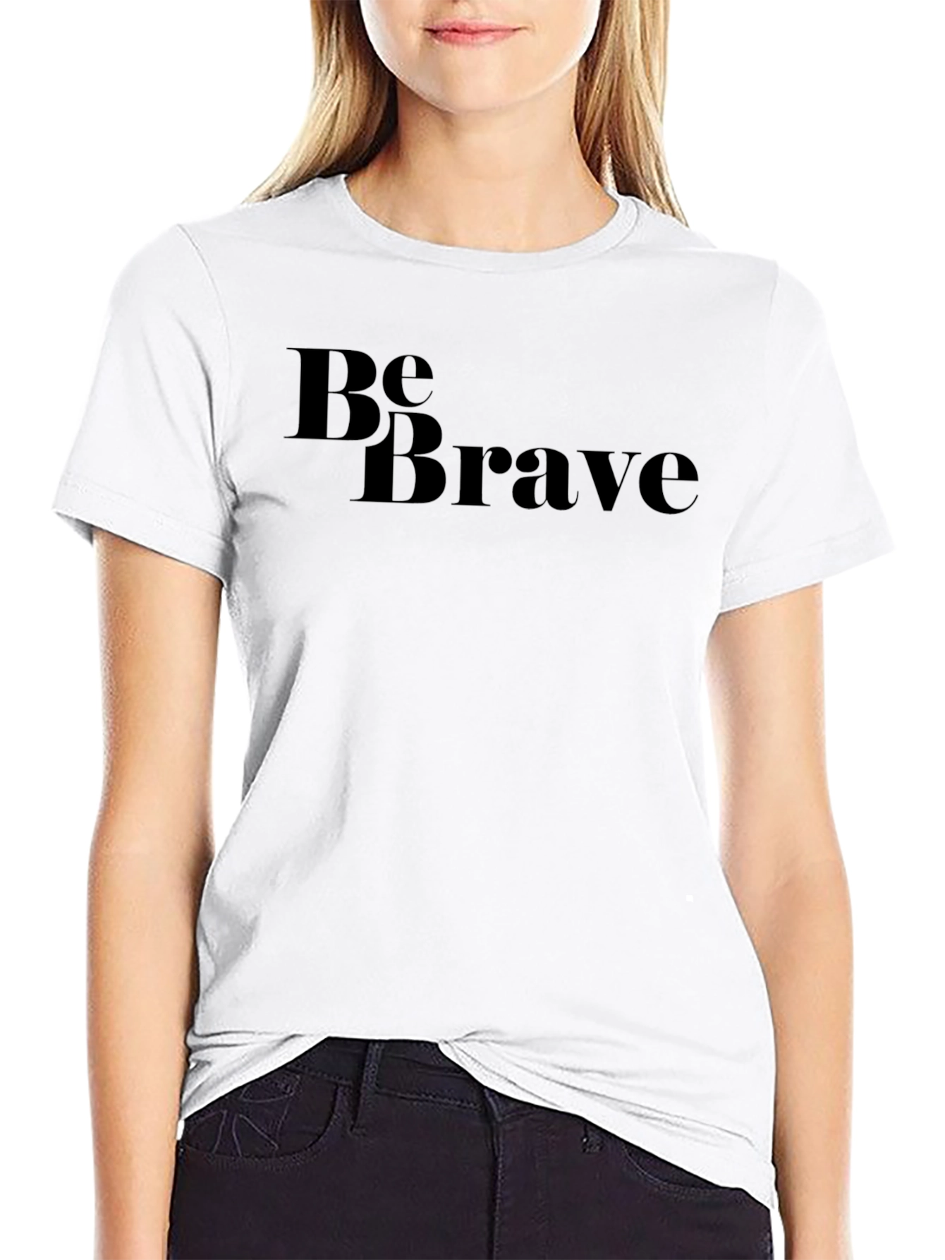 Be Brave Graphic Tee - Stylish Comfort