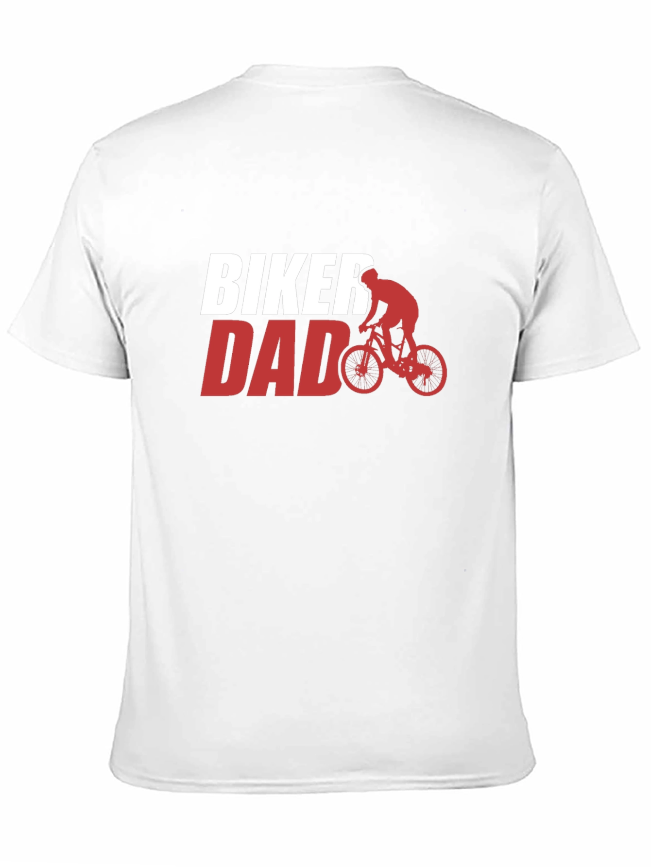Biker Dad Graphic Tee - Cycling Lover T-Shirt
