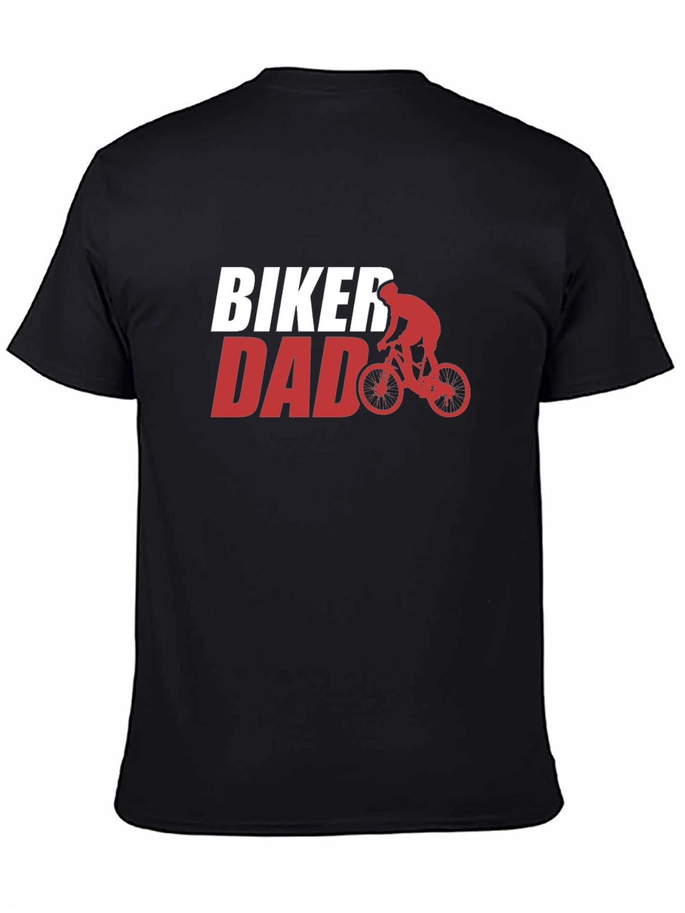 Biker Dad Graphic Tee - Cycling Lover T-Shirt