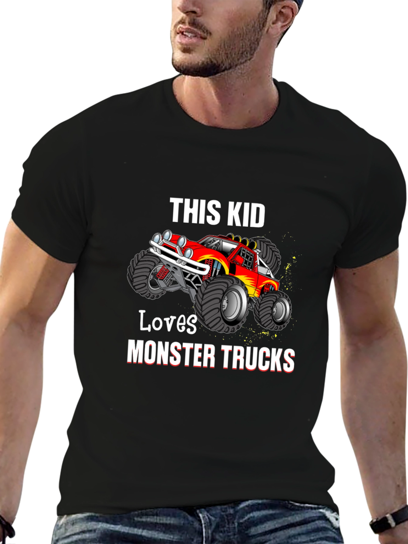 Monster Truck Kids T-Shirt