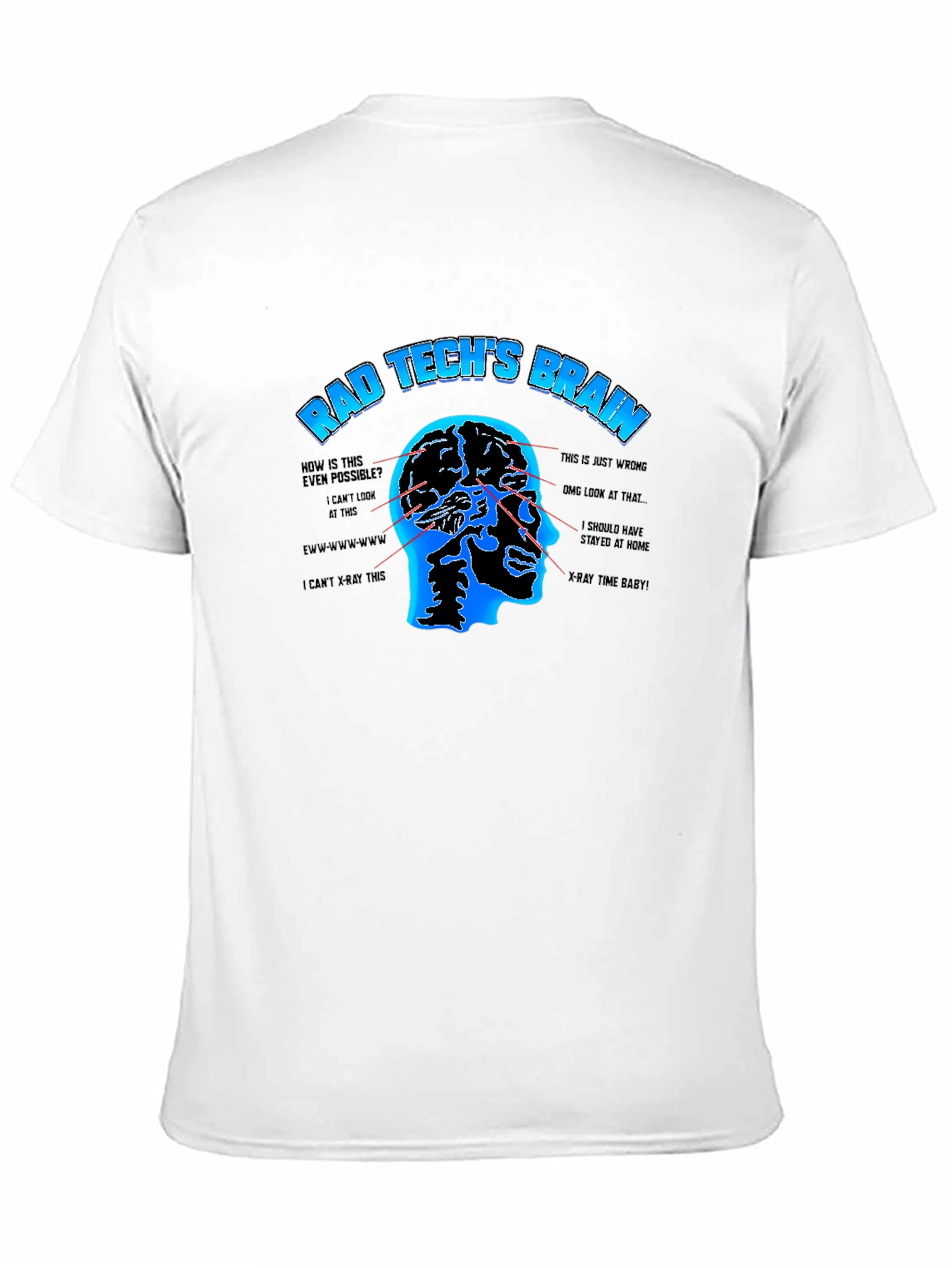 Rad Techs Brain T-Shirt