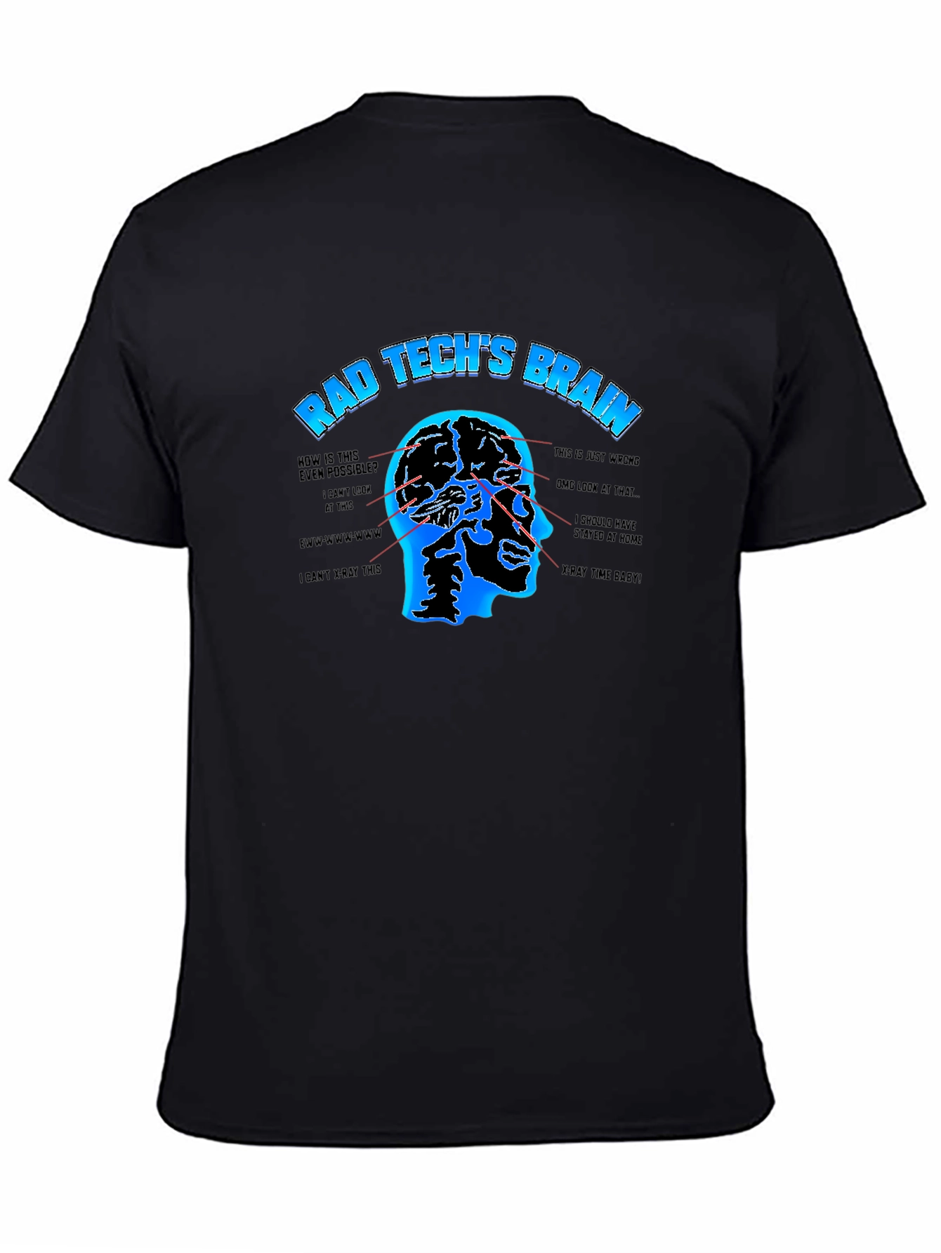 Rad Techs Brain T-Shirt