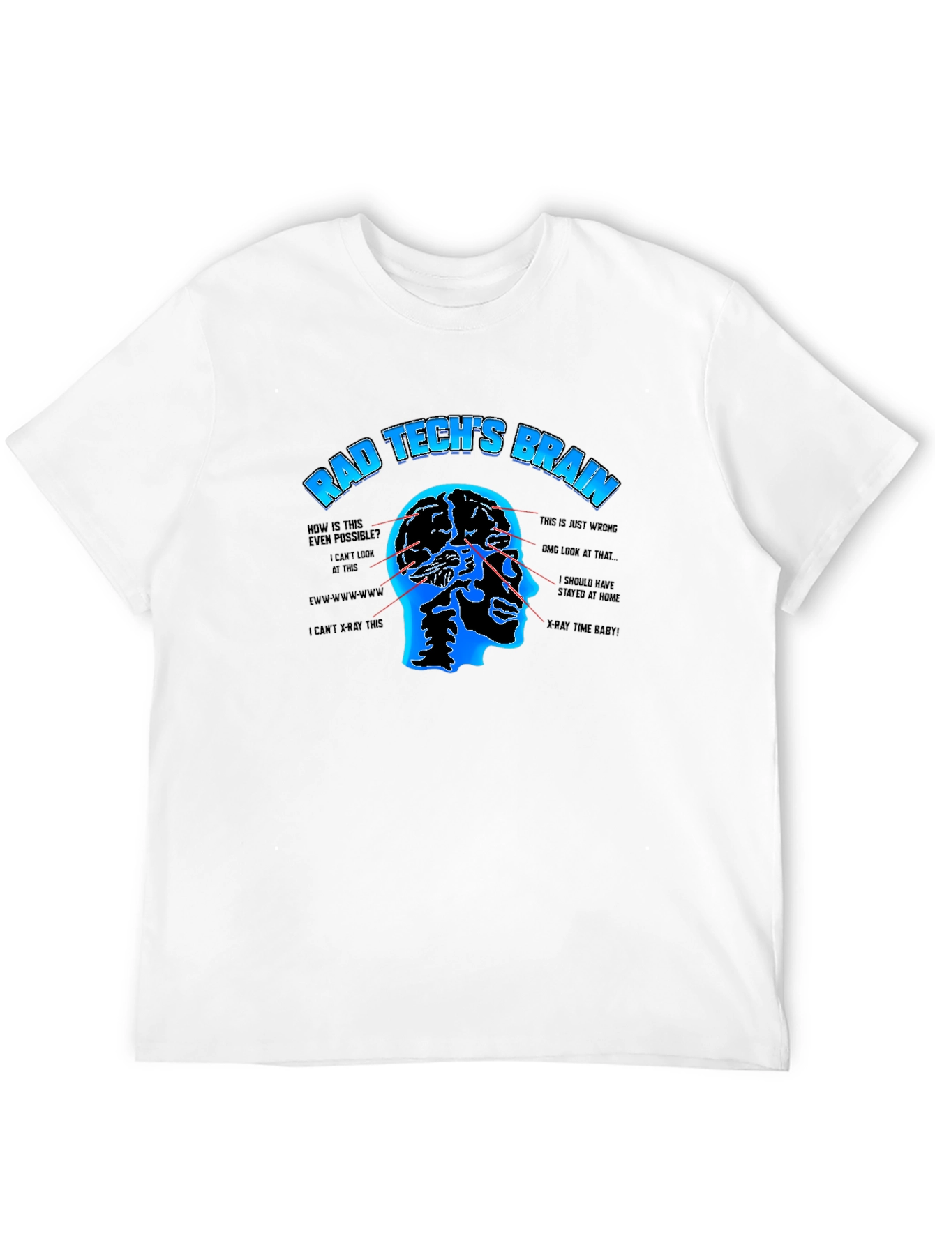Rad Techs Brain T-Shirt