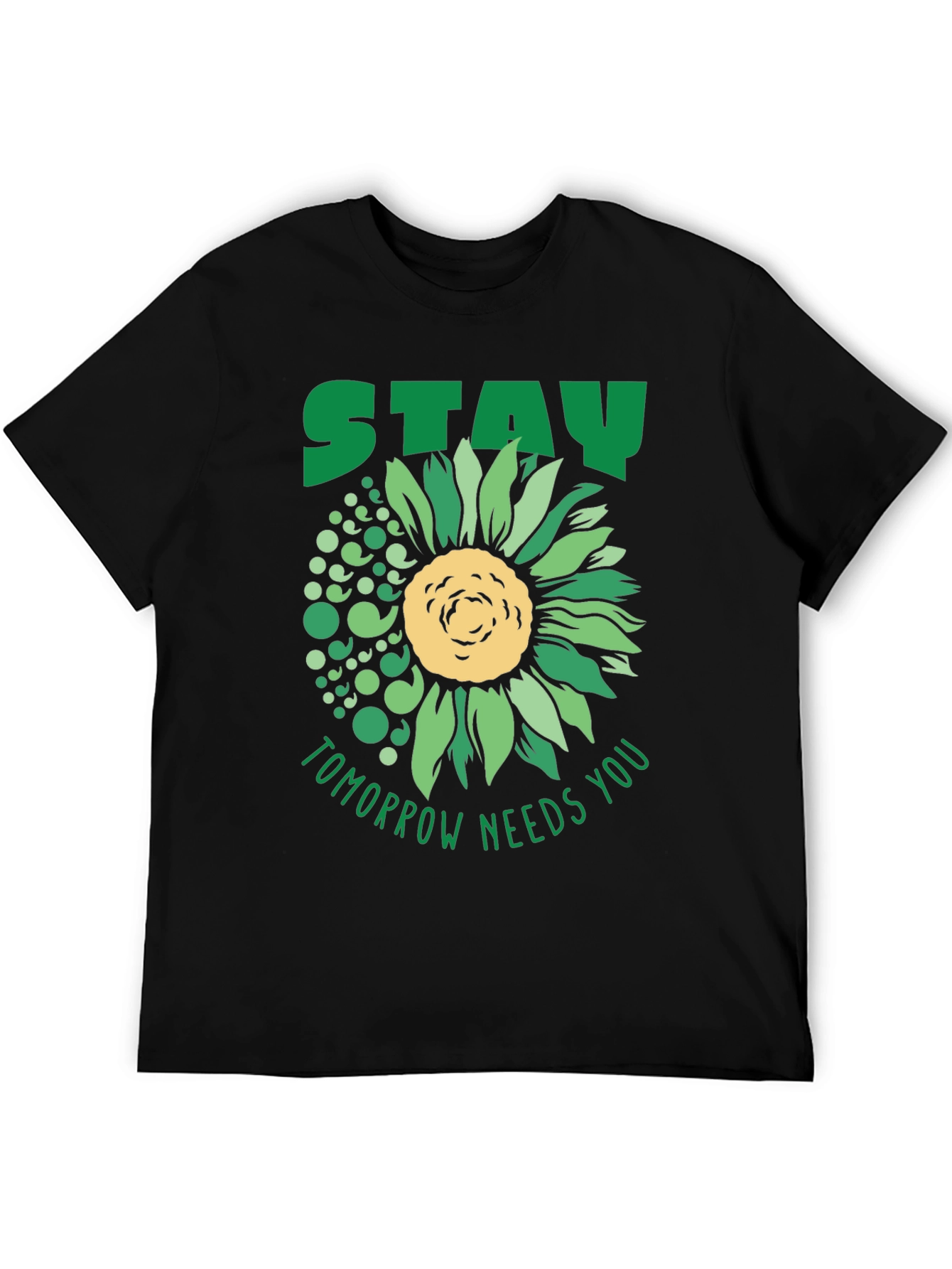 Stay Sunflower Tee: Tomorrow Needs You