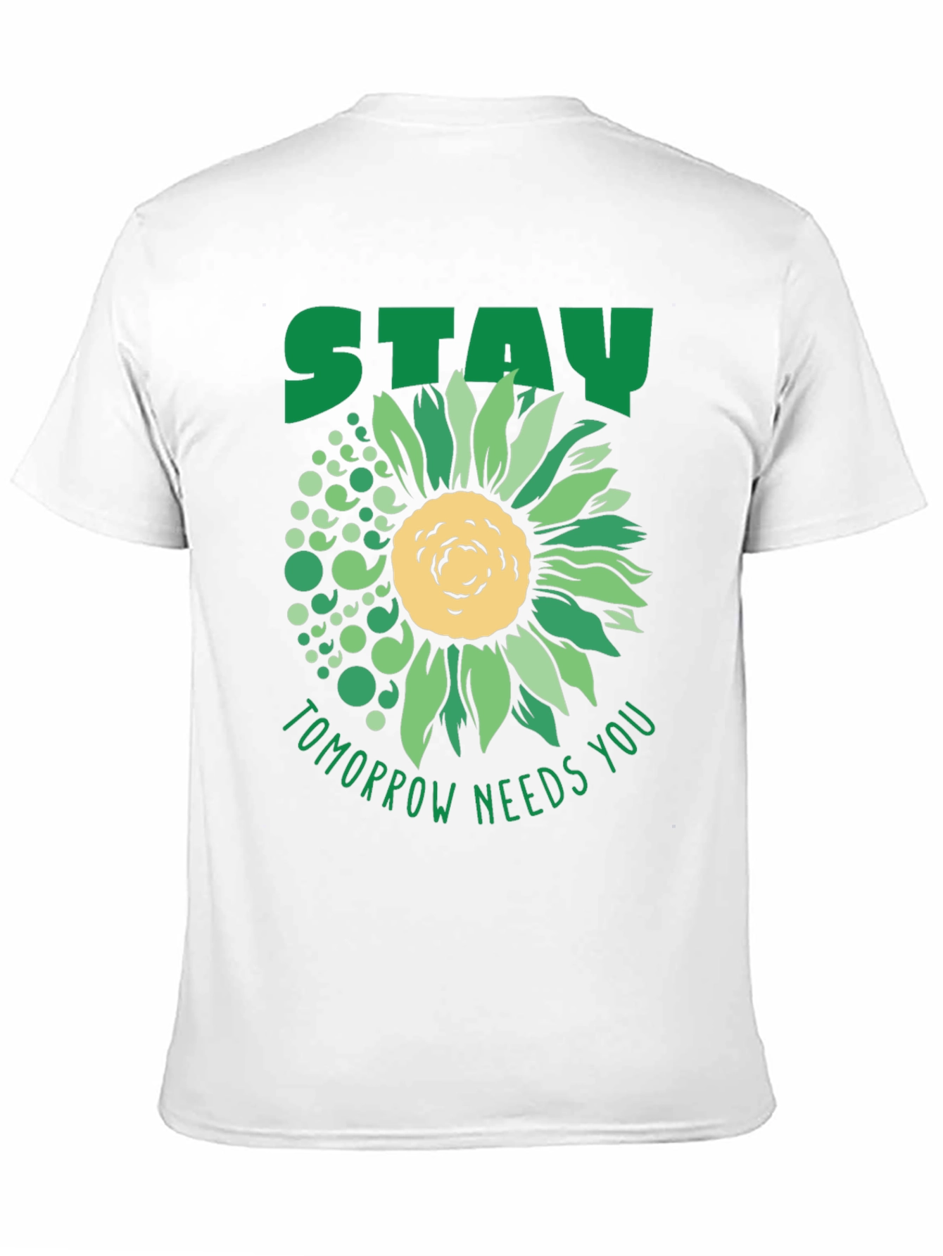 Stay Sunflower Tee: Tomorrow Needs You
