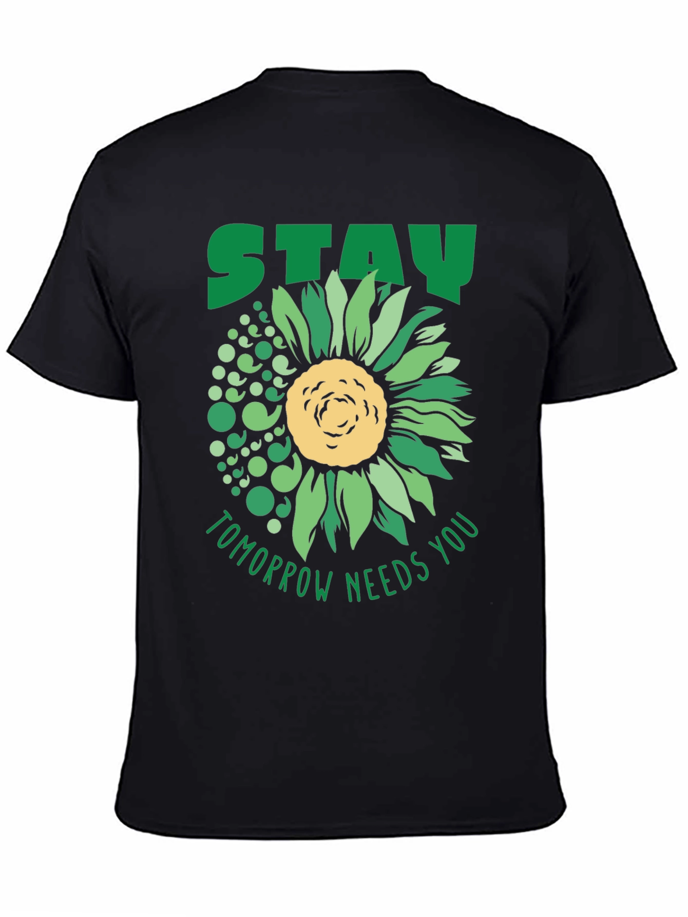 Stay Sunflower Tee: Tomorrow Needs You