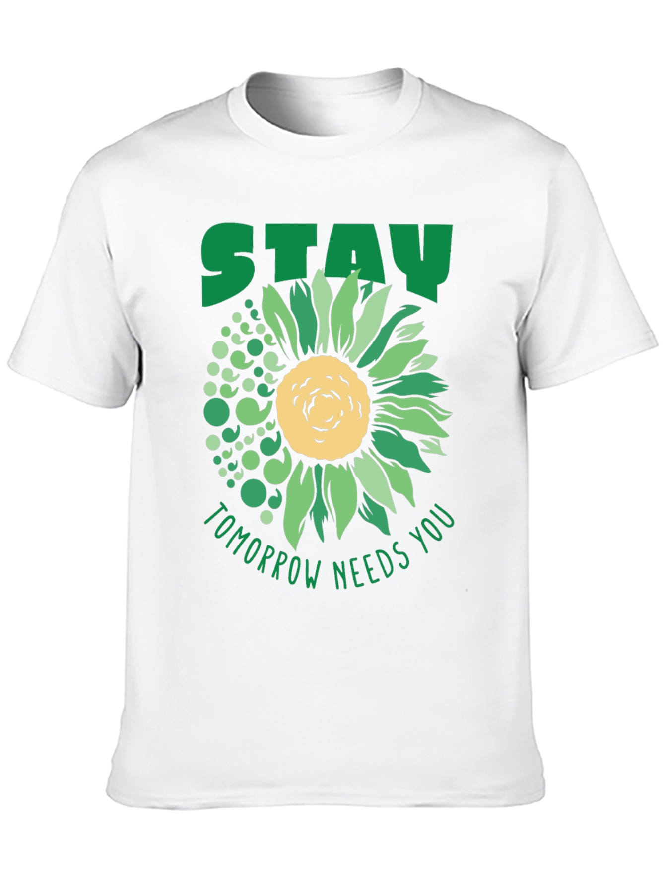 Stay Sunflower Tee: Tomorrow Needs You