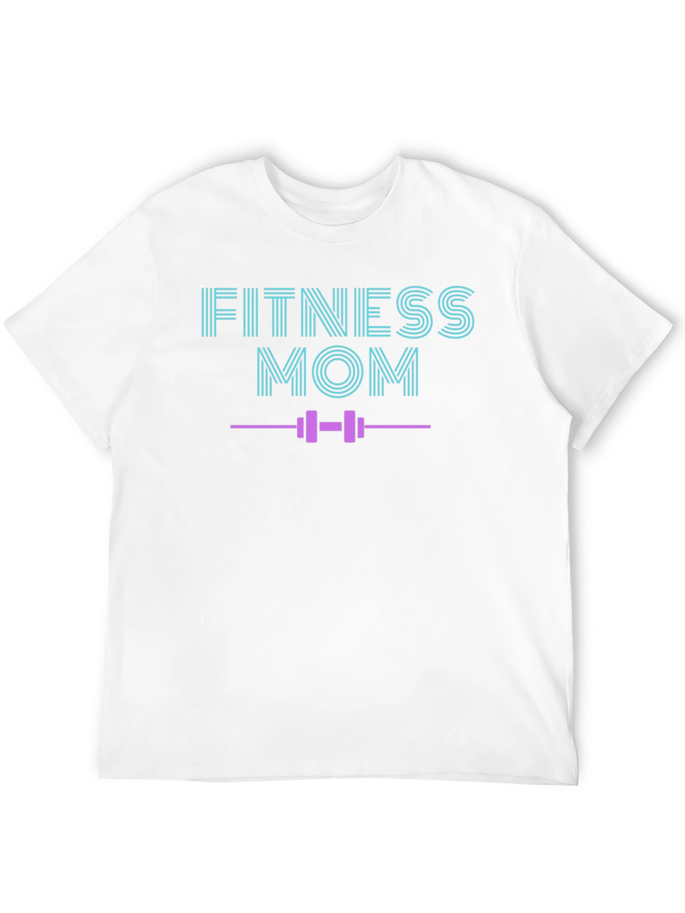 Fitness Mom Graphic T-Shirt - Gym Workout Apparel
