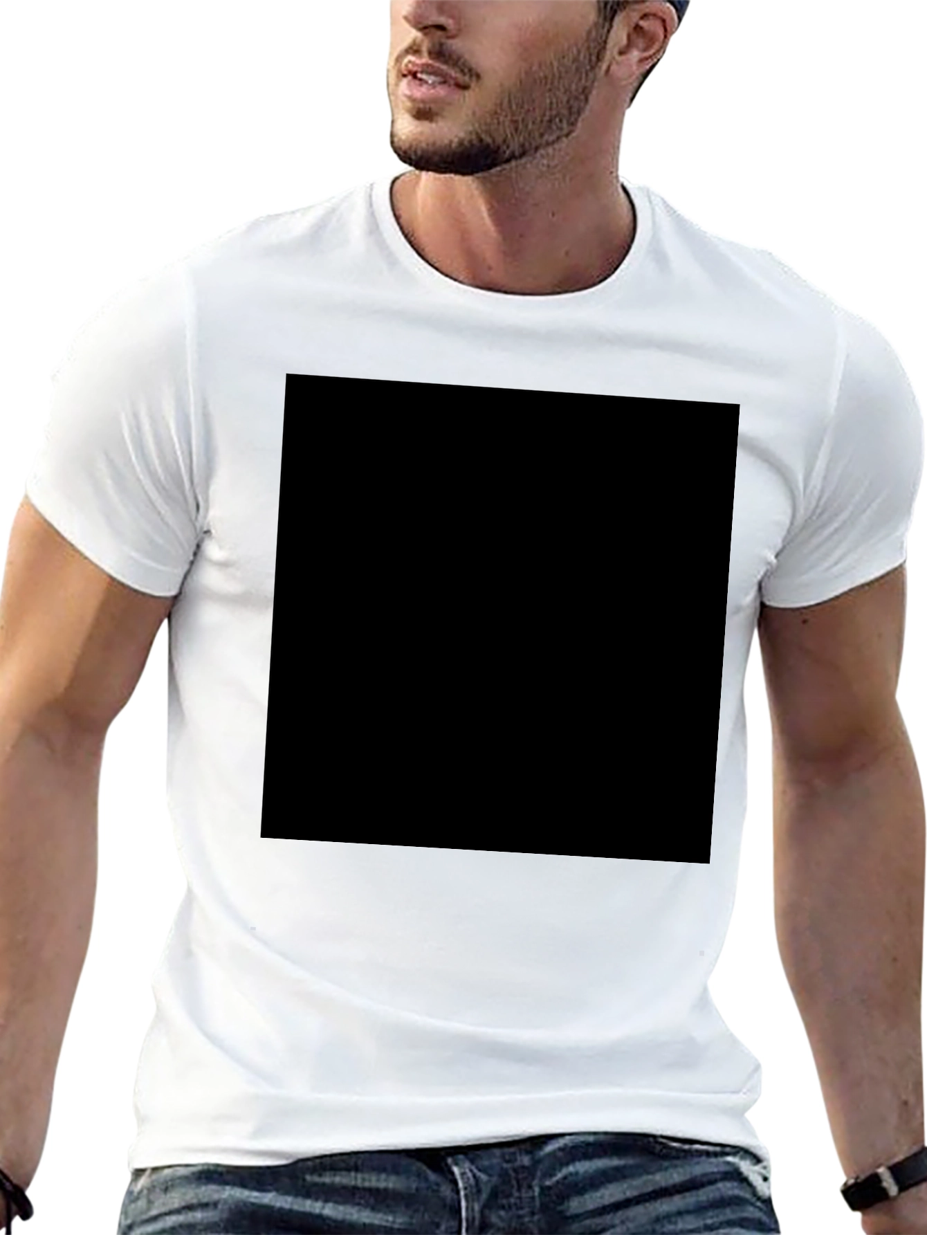 Classic Black Cotton T-Shirt - Everyday Style