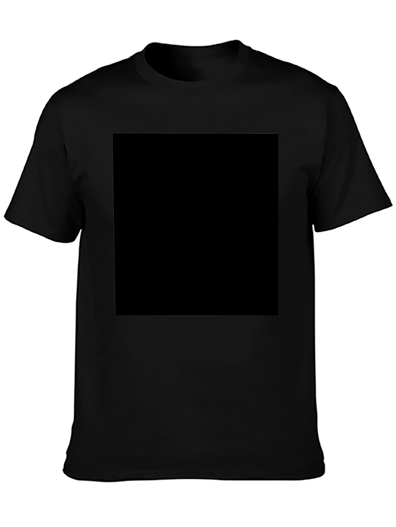 Classic Black Cotton T-Shirt - Everyday Style