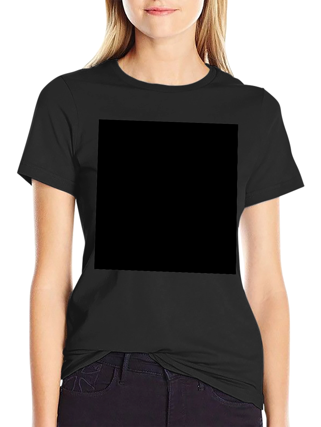 Classic Black Cotton T-Shirt - Everyday Style