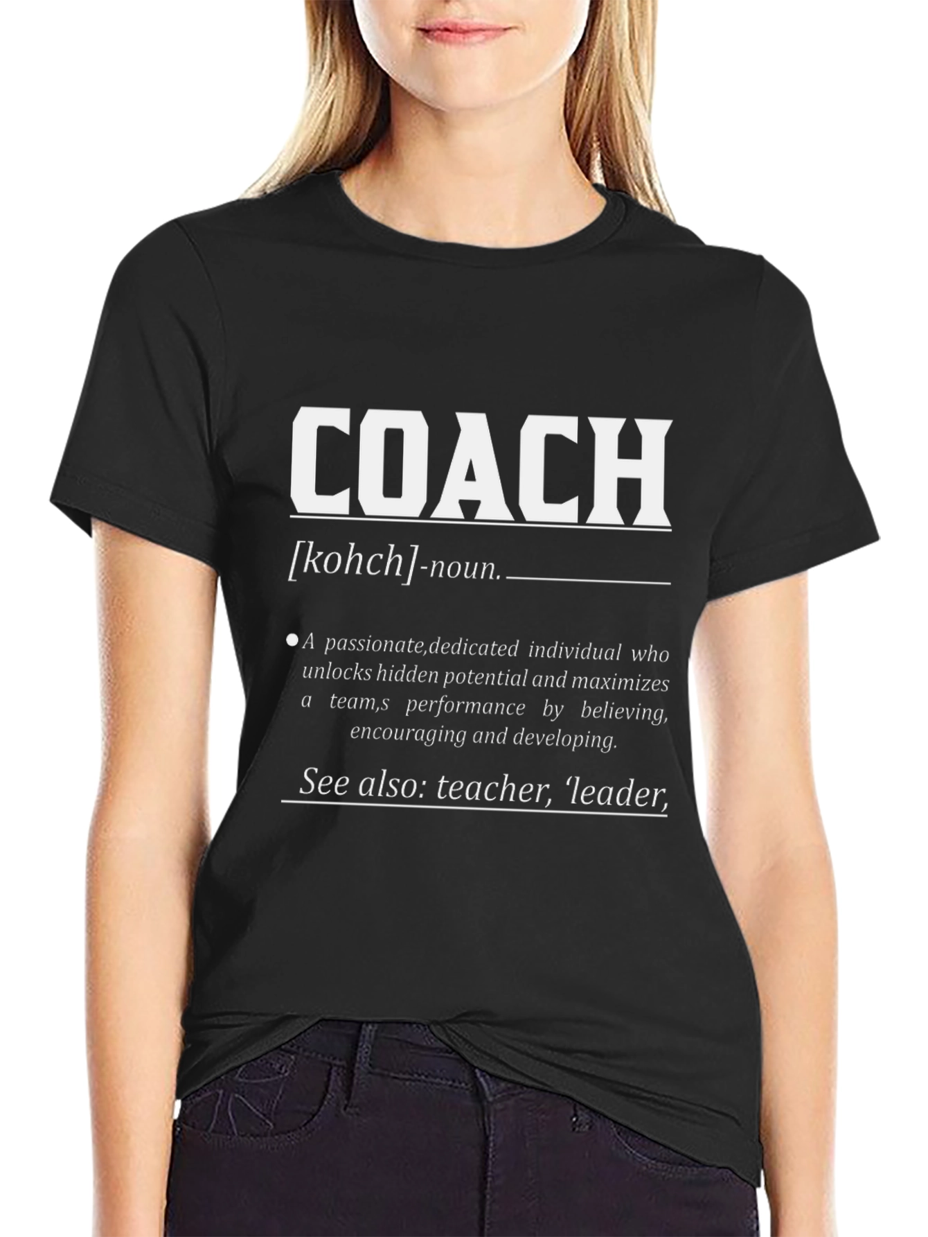 Coach Definition T-Shirt - Passionate Leader Tee
