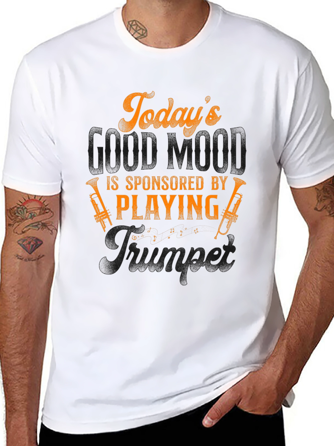 Todays Good Mood Trumpet T-Shirt