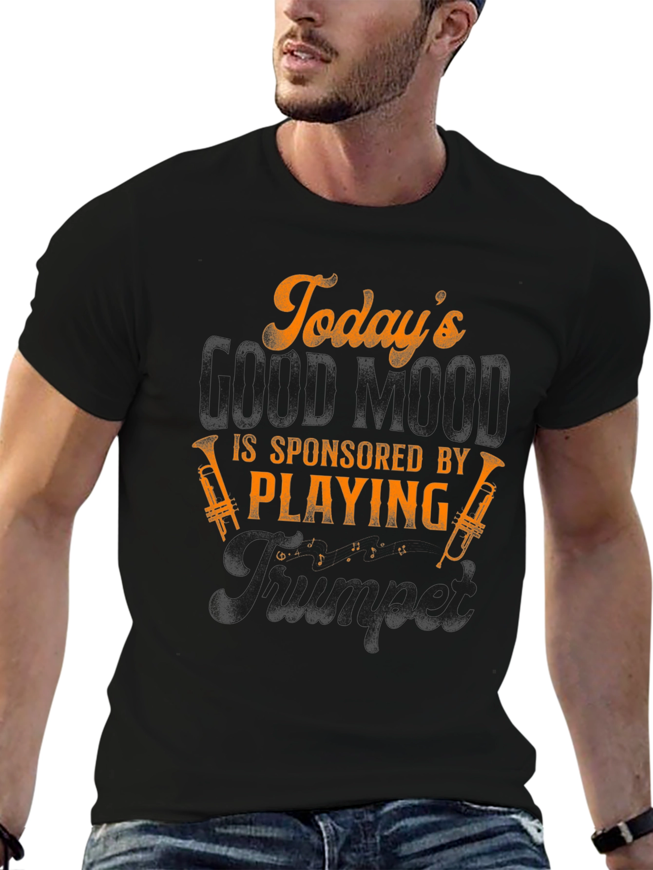 Todays Good Mood Trumpet T-Shirt