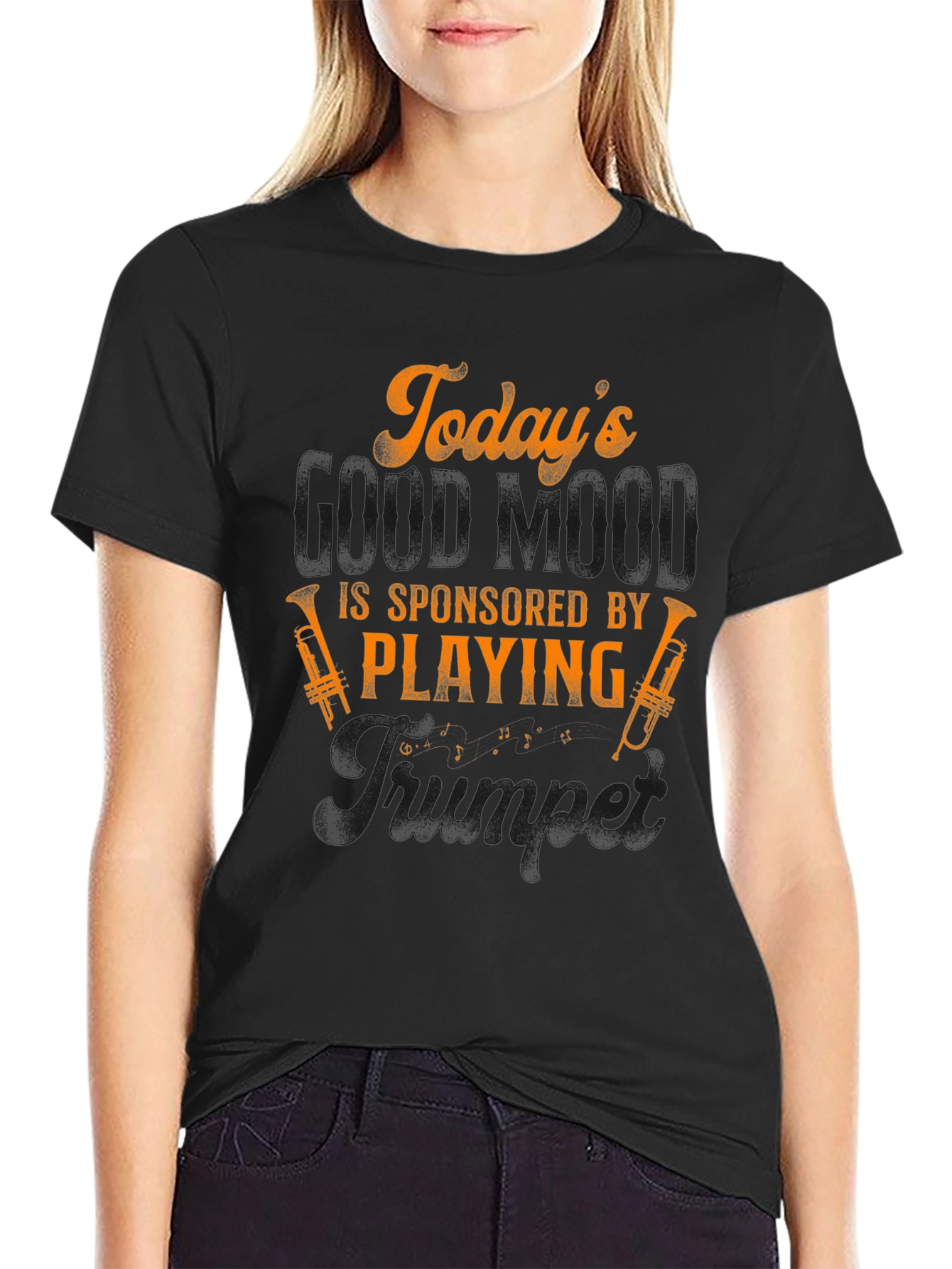 Todays Good Mood Trumpet T-Shirt