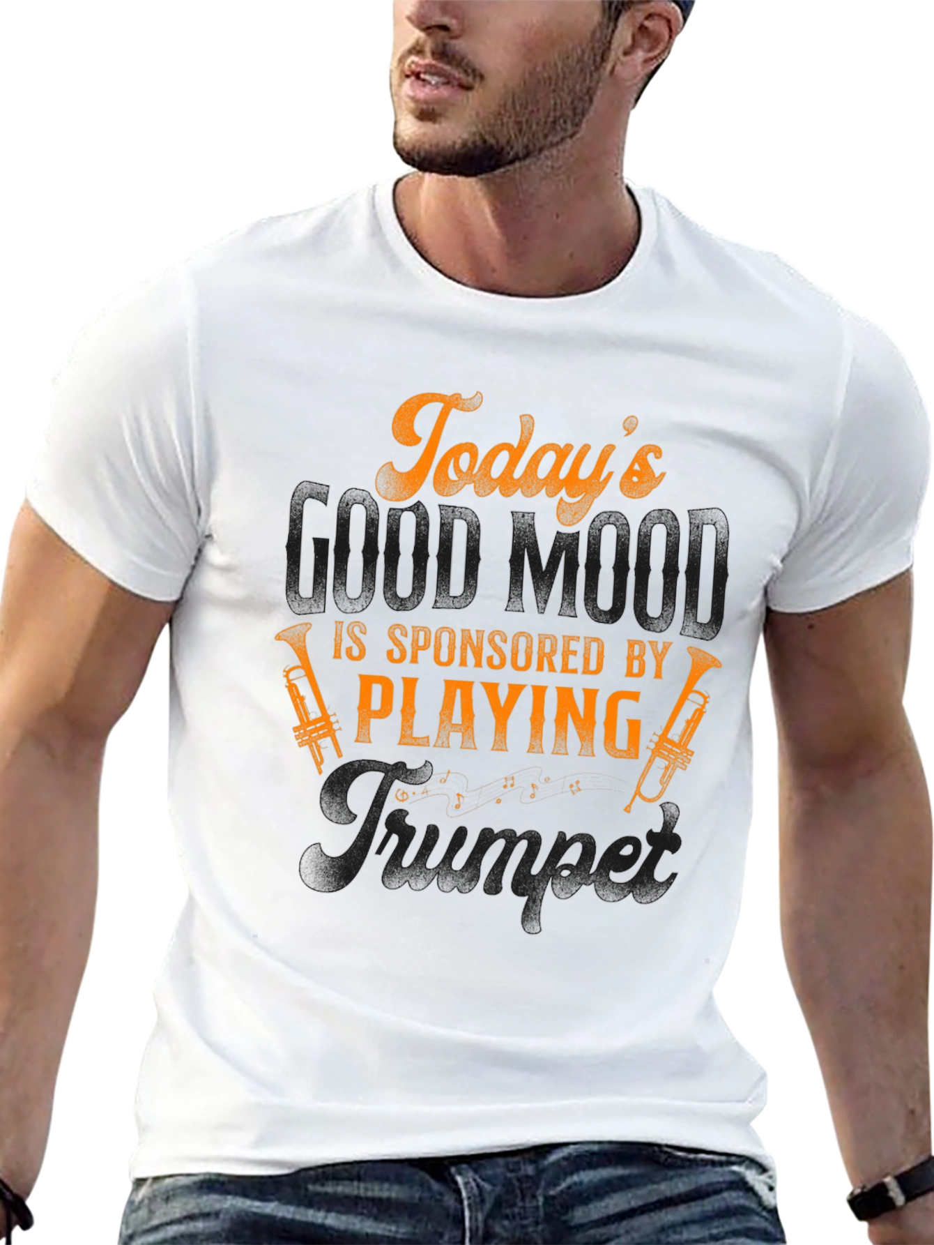 Todays Good Mood Trumpet T-Shirt
