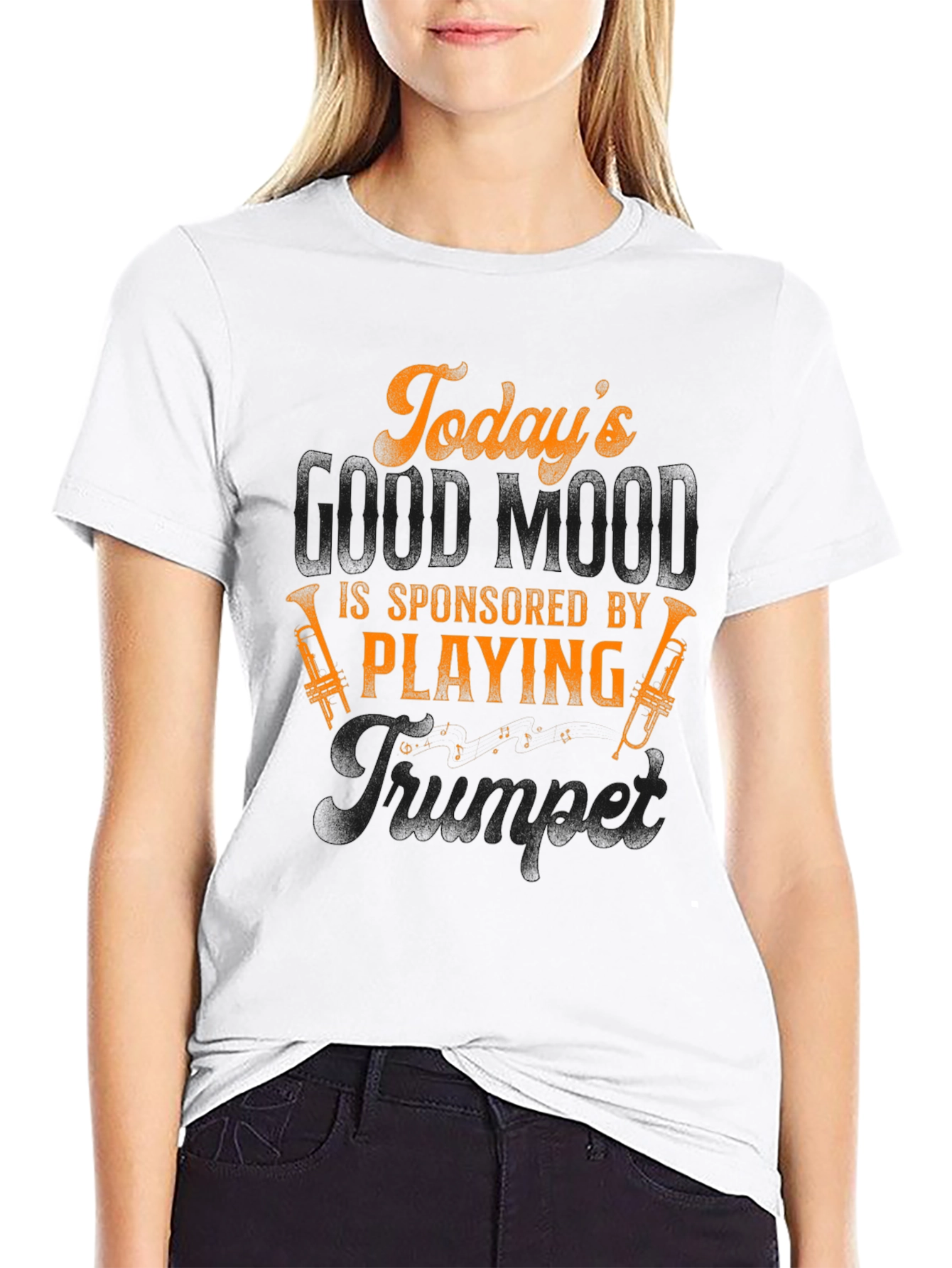 Todays Good Mood Trumpet T-Shirt