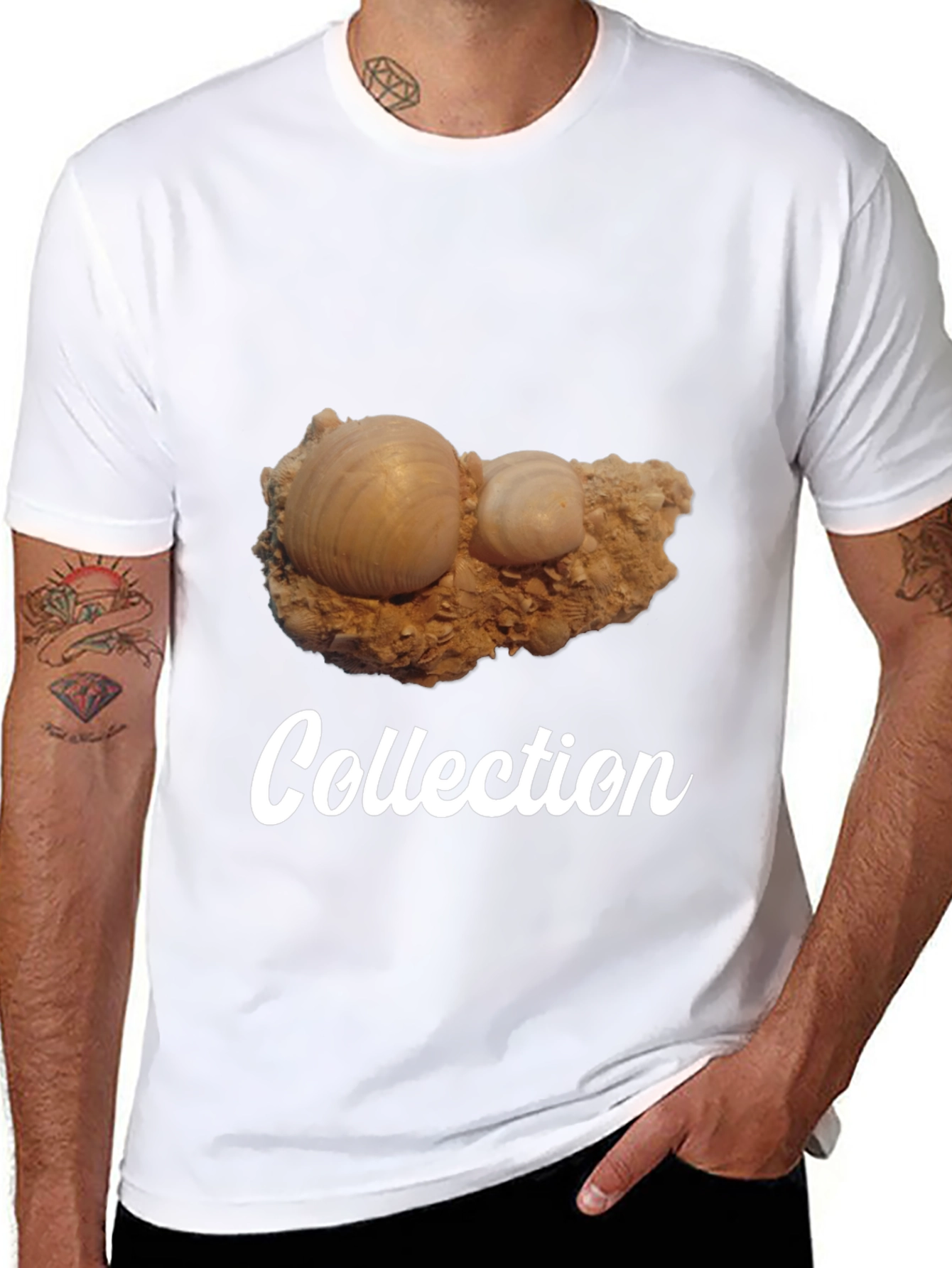 Natures Collection Black T-Shirt