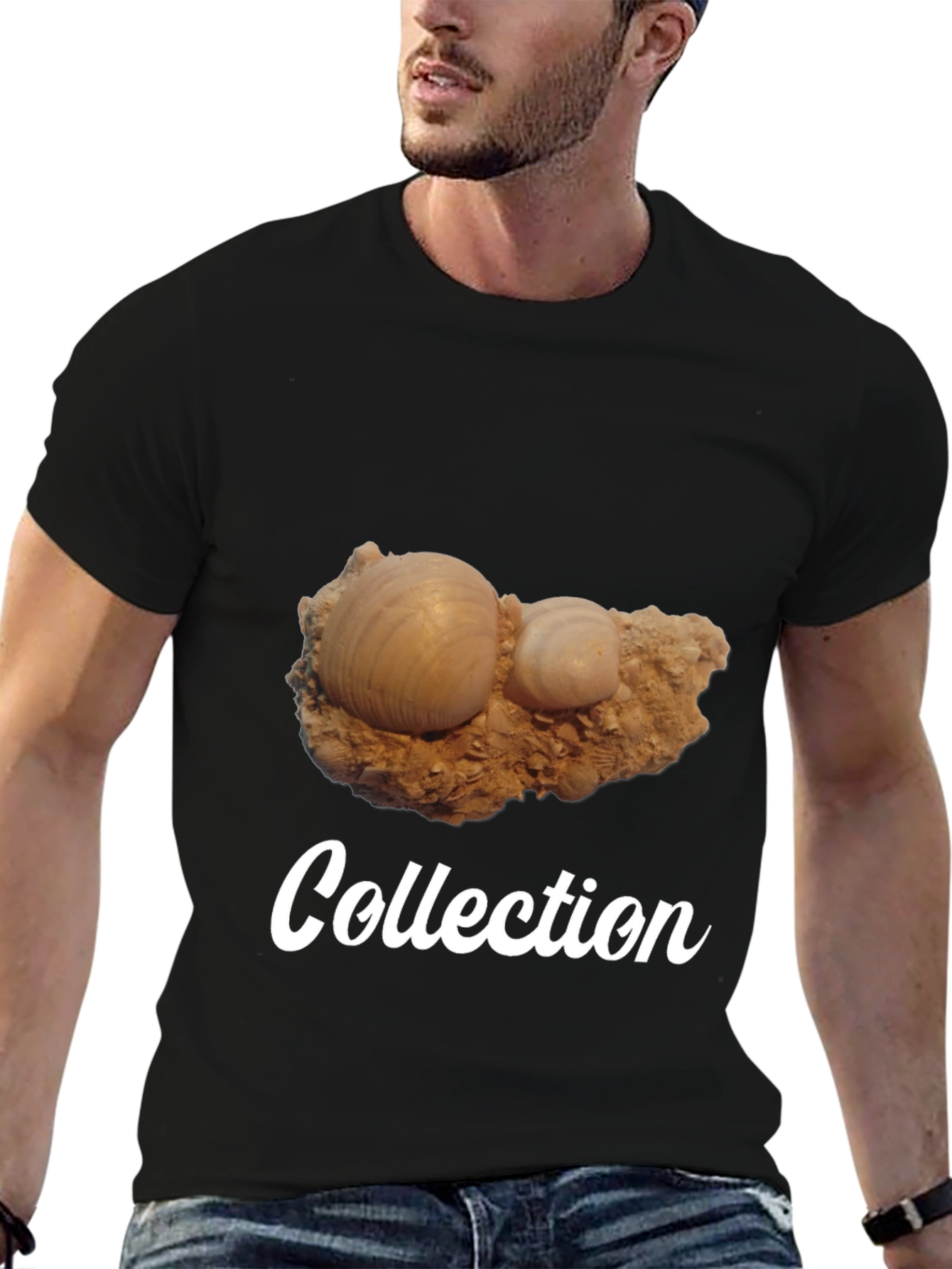 Natures Collection Black T-Shirt