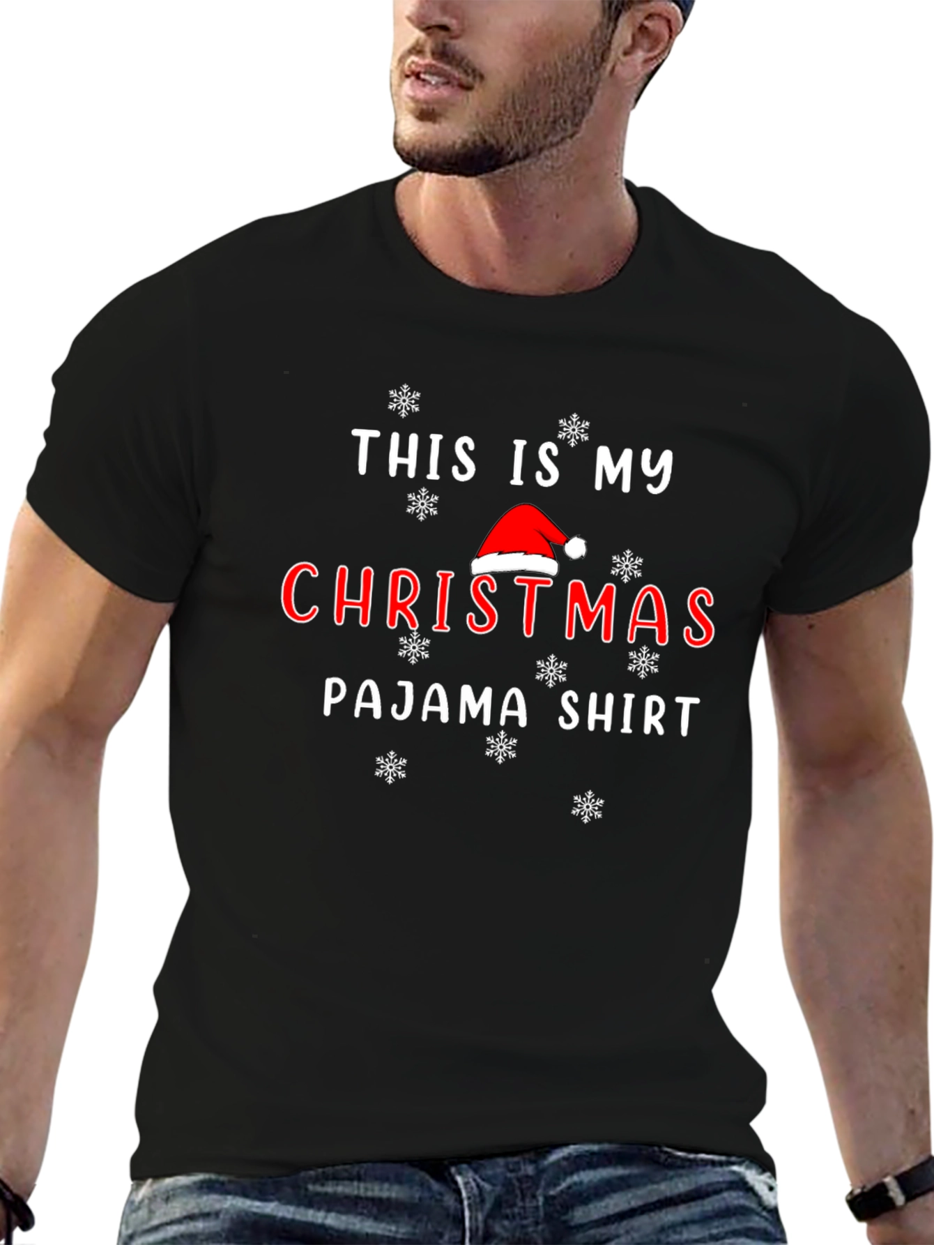 Christmas Pajama Shirt - Holiday Tee