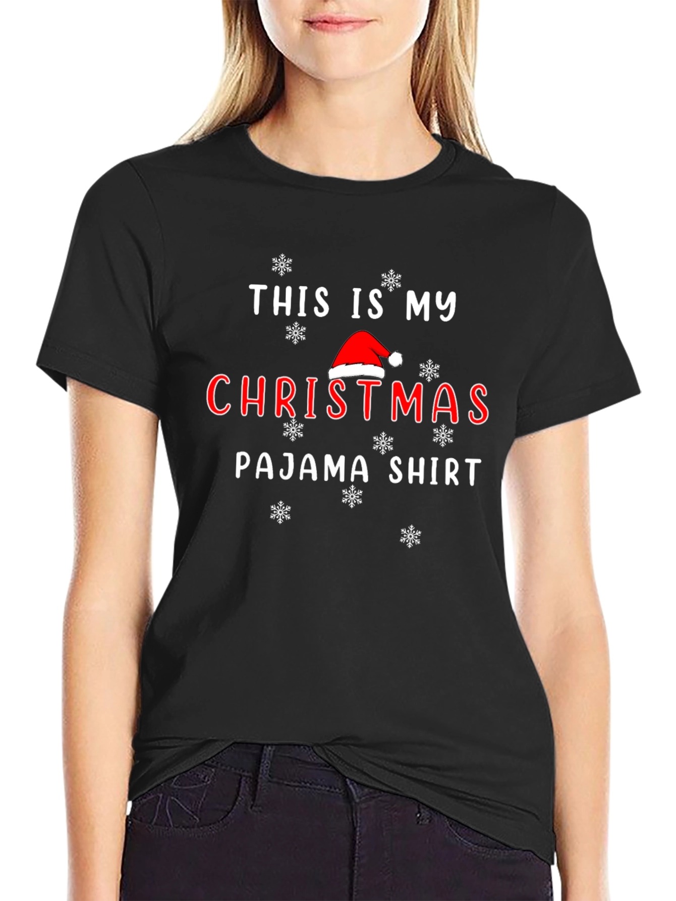 Christmas Pajama Shirt - Holiday Tee