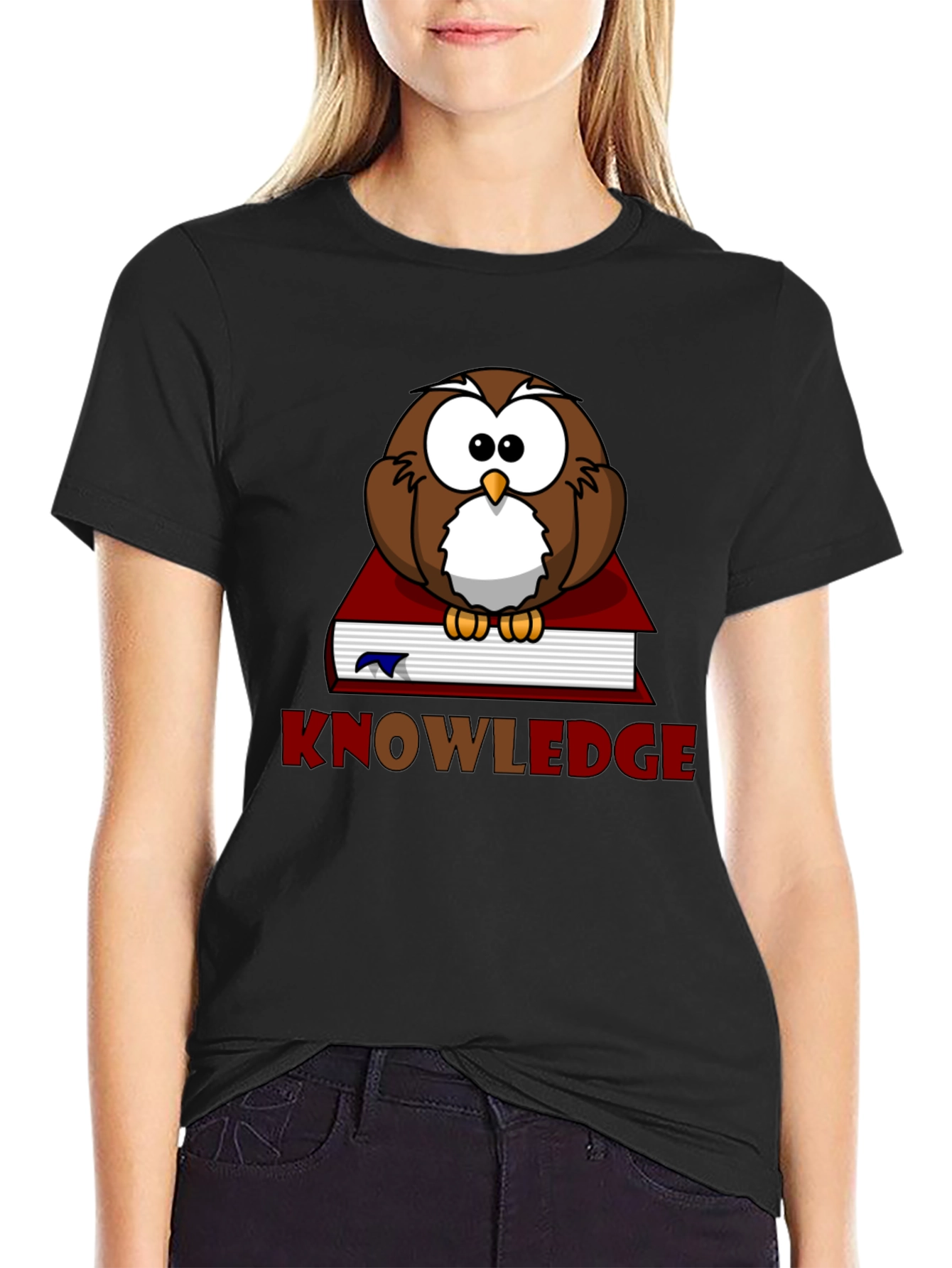 Knowledge Owl T-Shirt - Smart & Stylish!