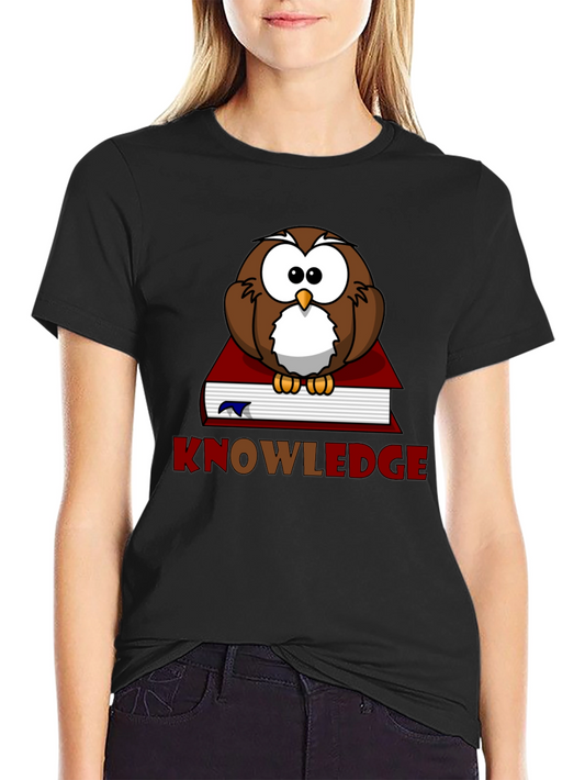 Knowledge Owl T-Shirt - Smart & Stylish!