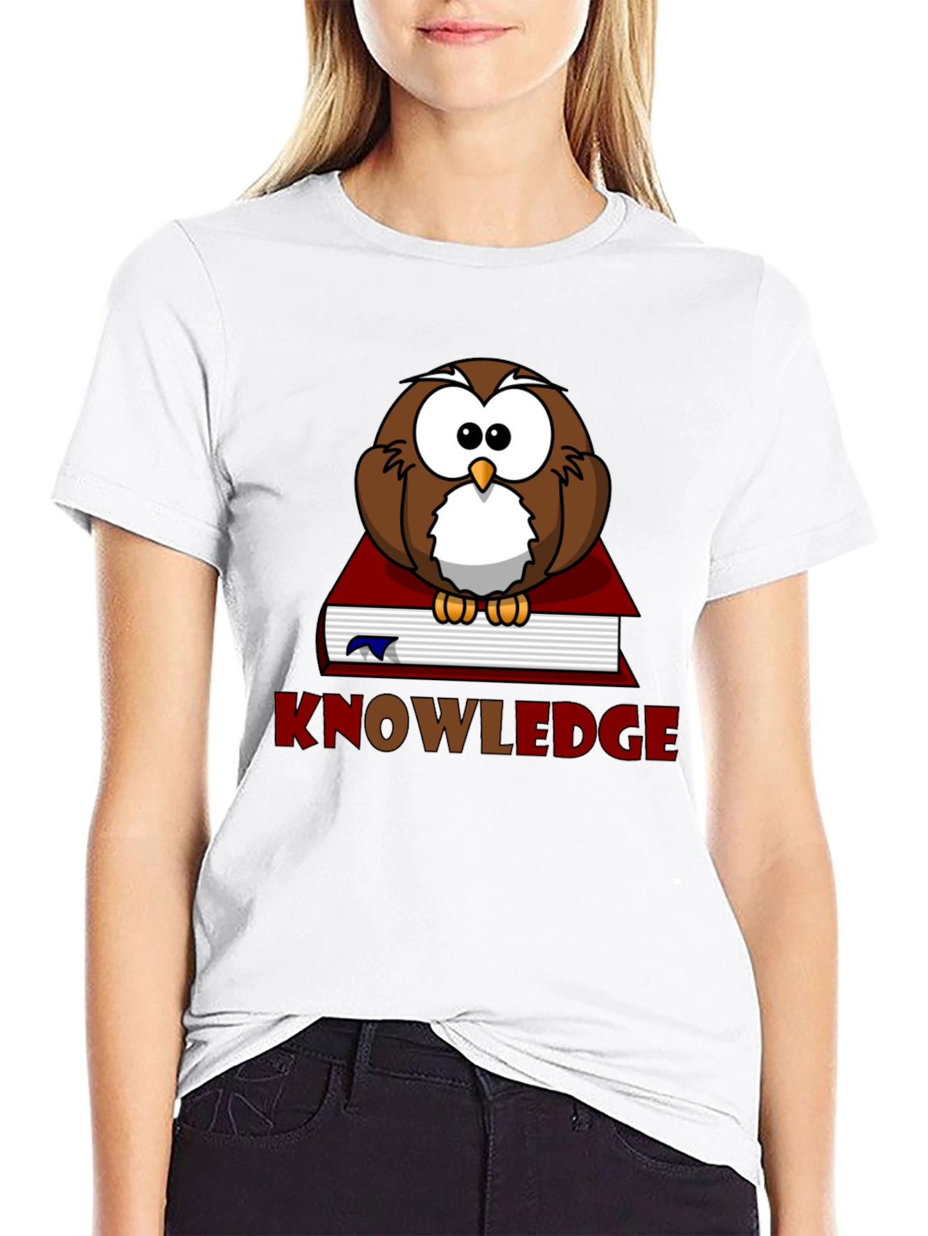 Knowledge Owl T-Shirt - Smart & Stylish!