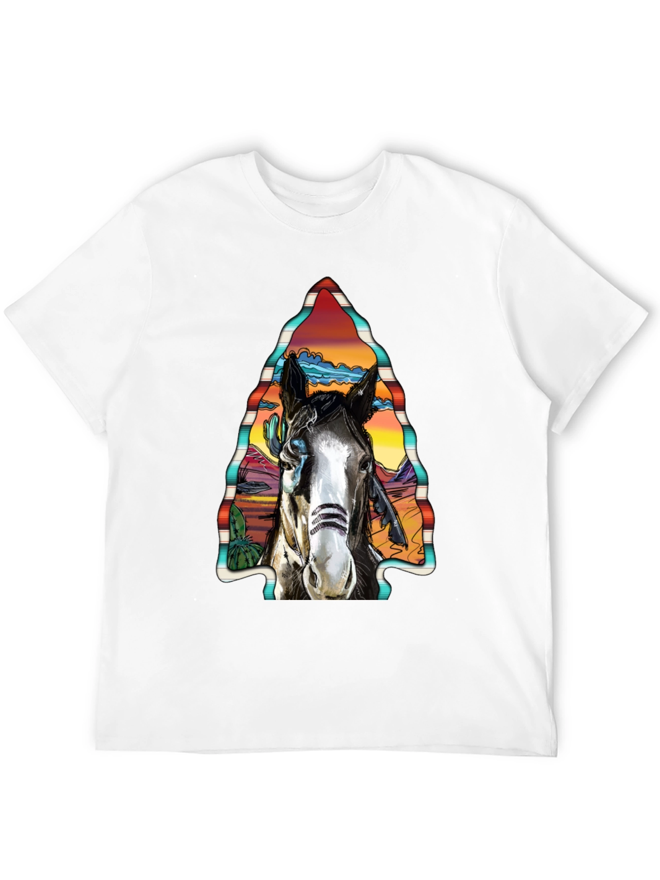 Horse Graphic Tee - Western Style