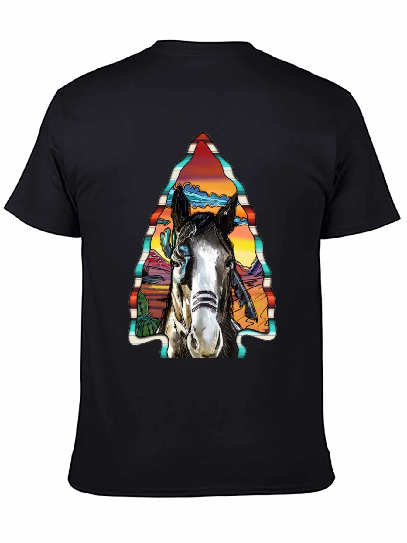 Horse Graphic Tee - Western Style