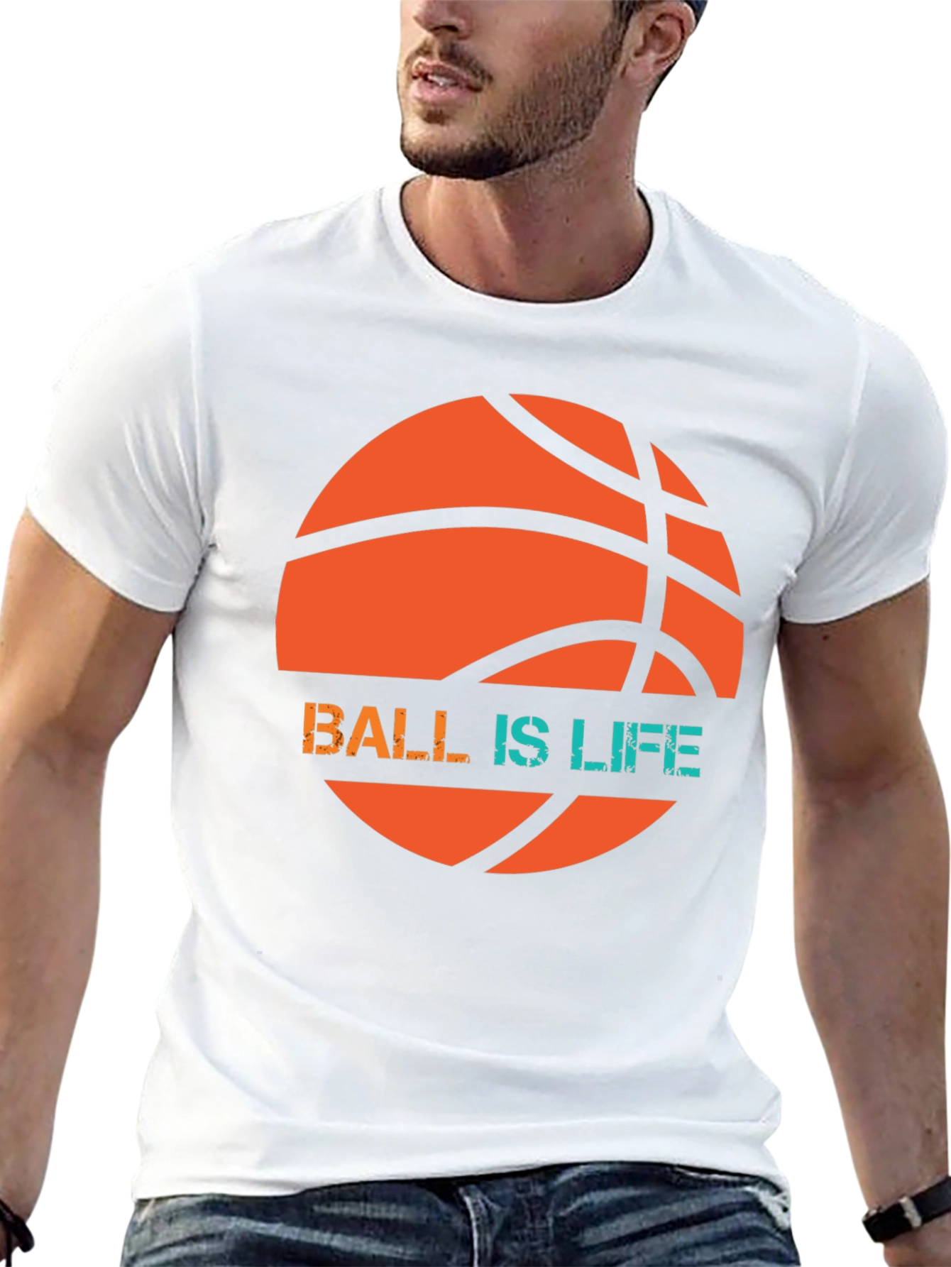 Basketball is Life Graphic Tee