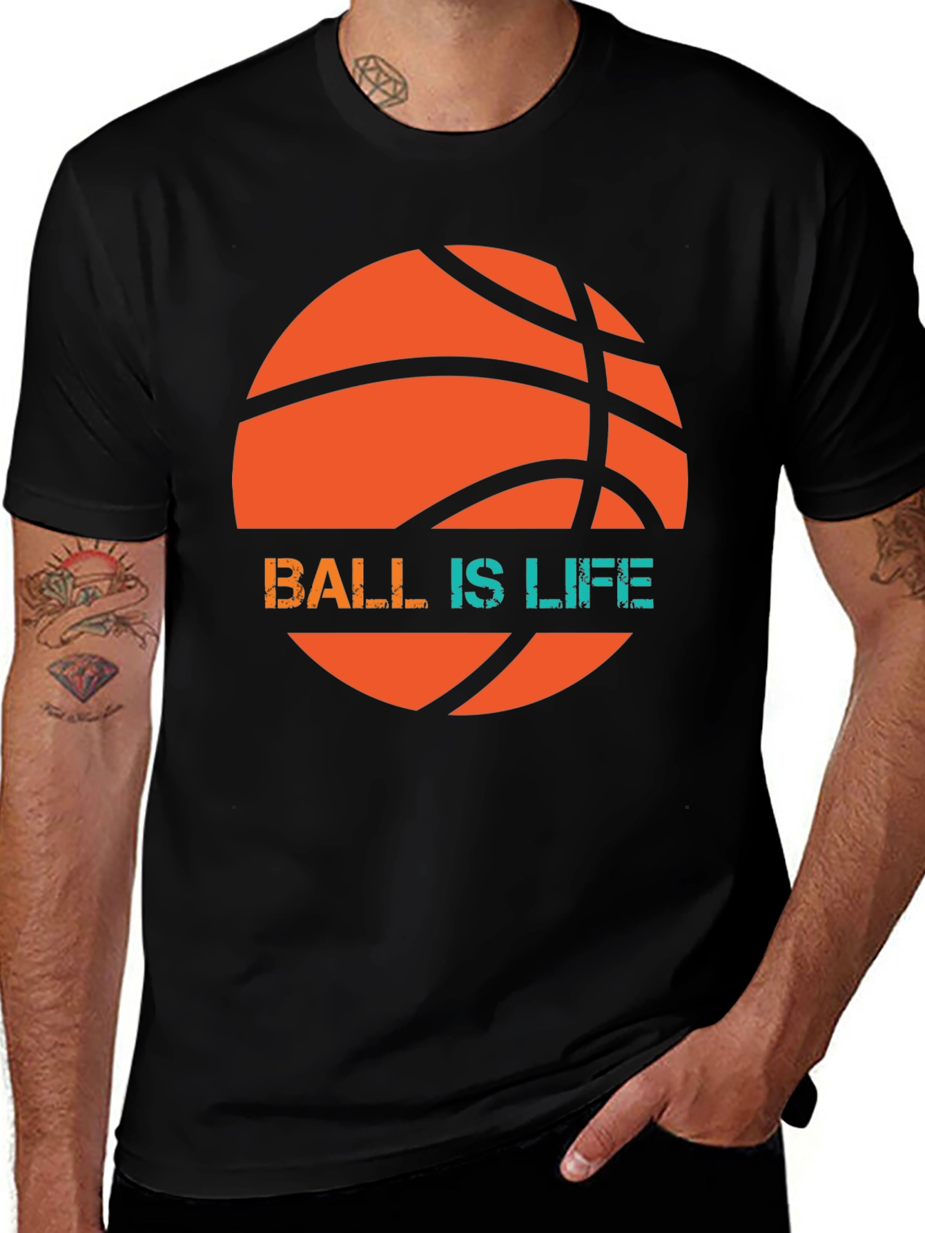 Basketball is Life Graphic Tee