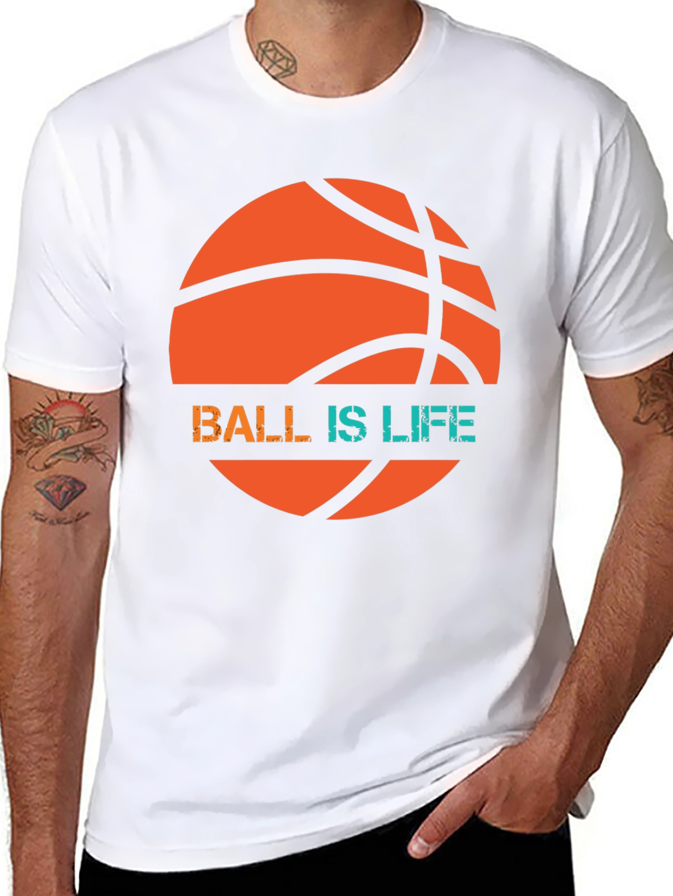 Basketball is Life Graphic Tee