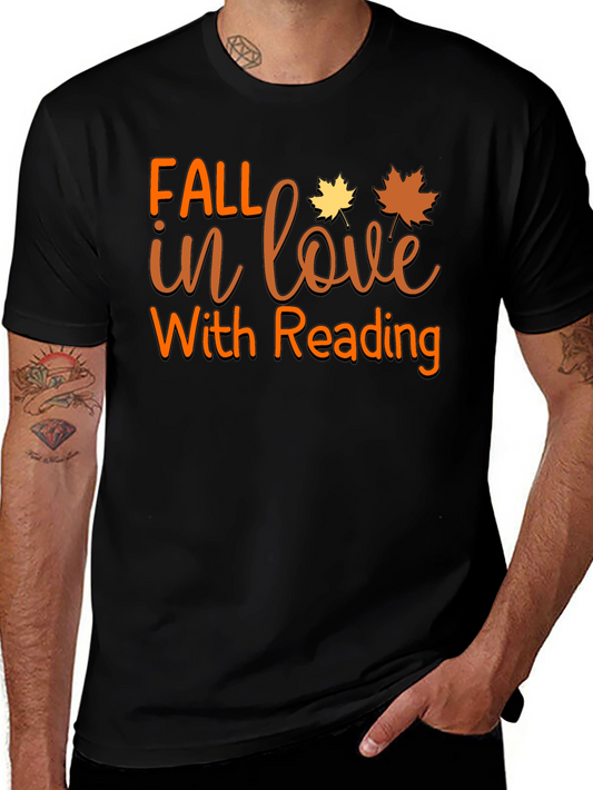 Fall in Love with Reading T-Shirt