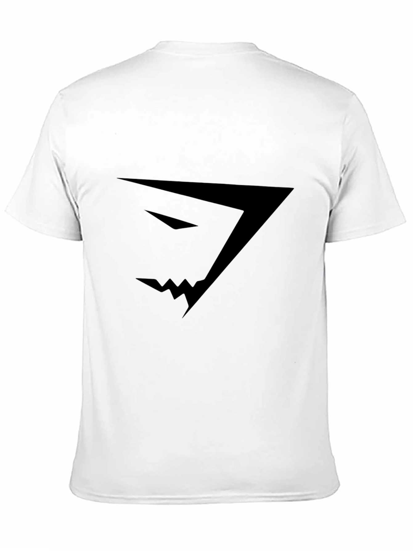 Mens Black Gym Shark Graphic T-Shirt