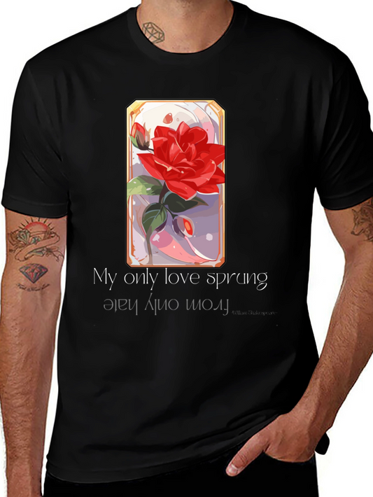 Romantic Rose T-Shirt - Love From Hate
