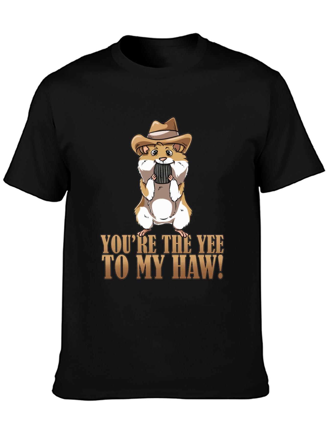 Yee to My Haw Hamster Graphic Tee