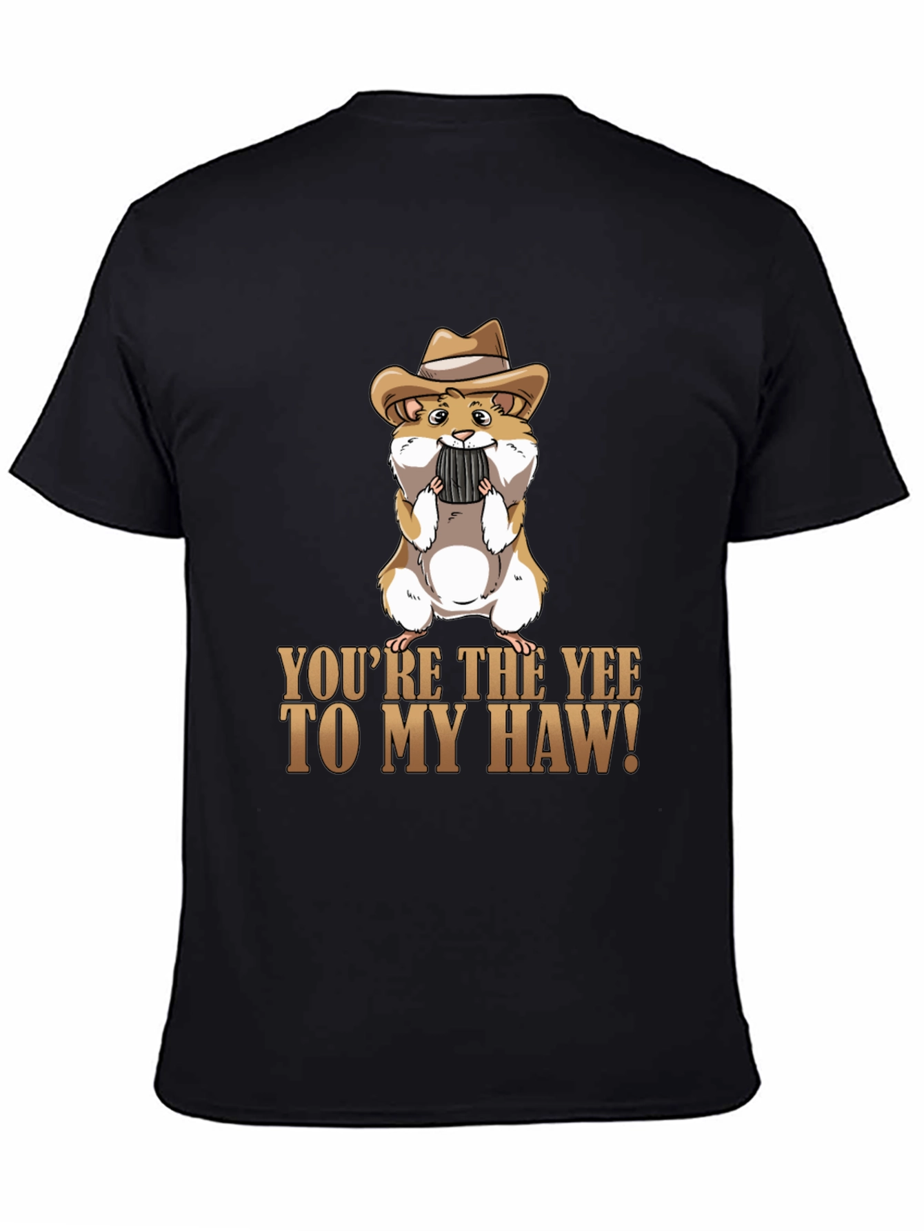 Yee to My Haw Hamster Graphic Tee
