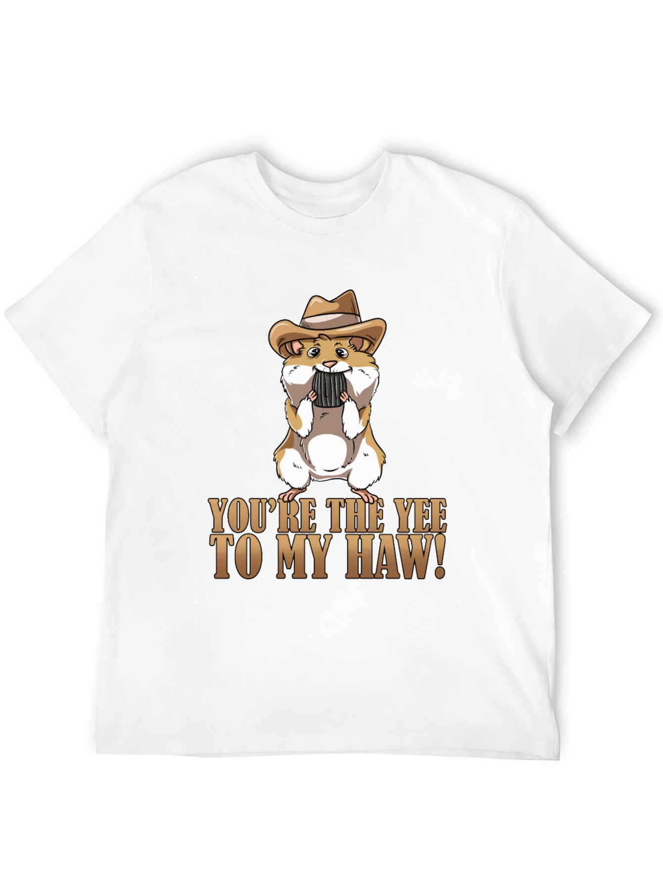 Yee to My Haw Hamster Graphic Tee