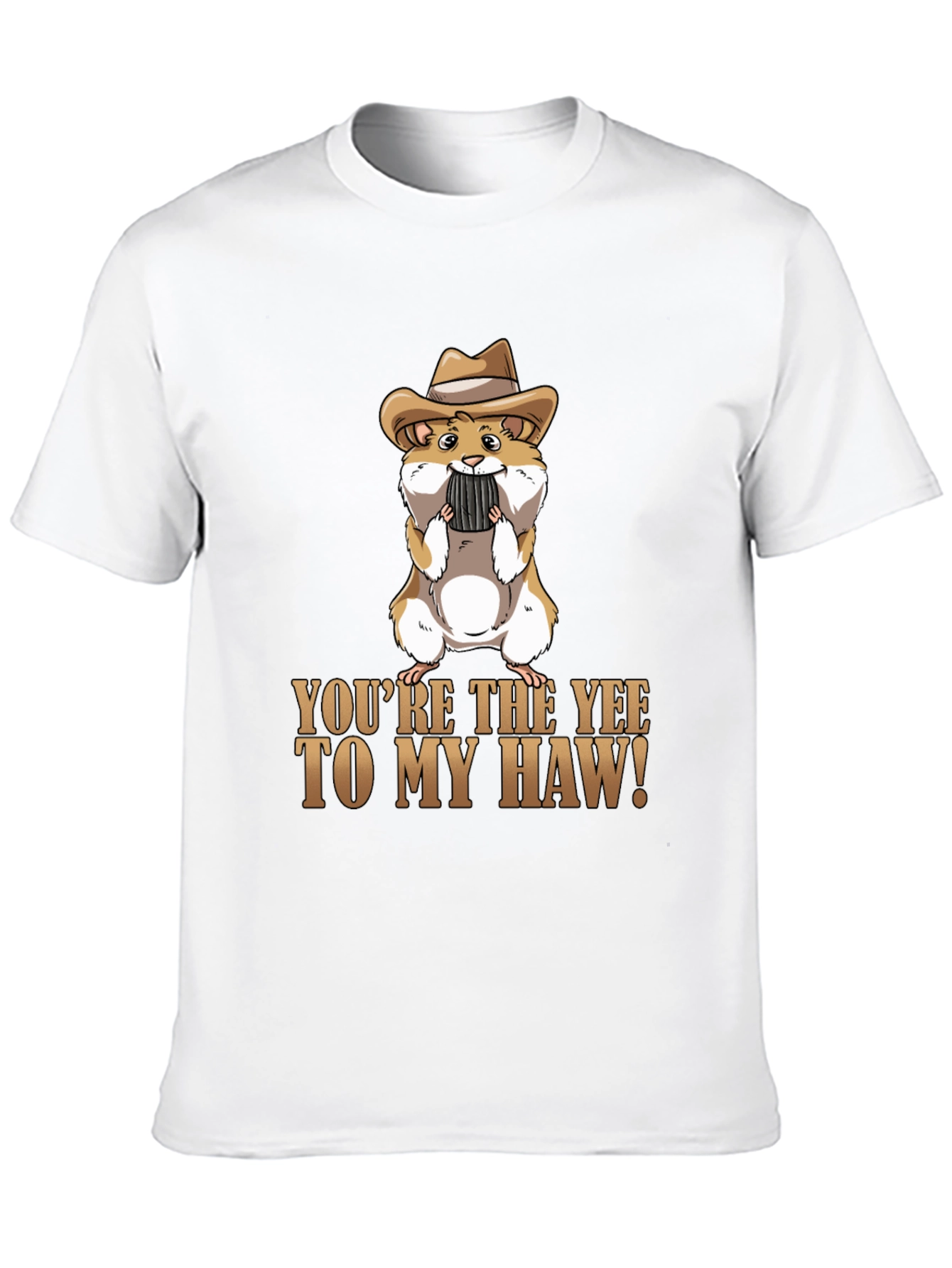 Yee to My Haw Hamster Graphic Tee