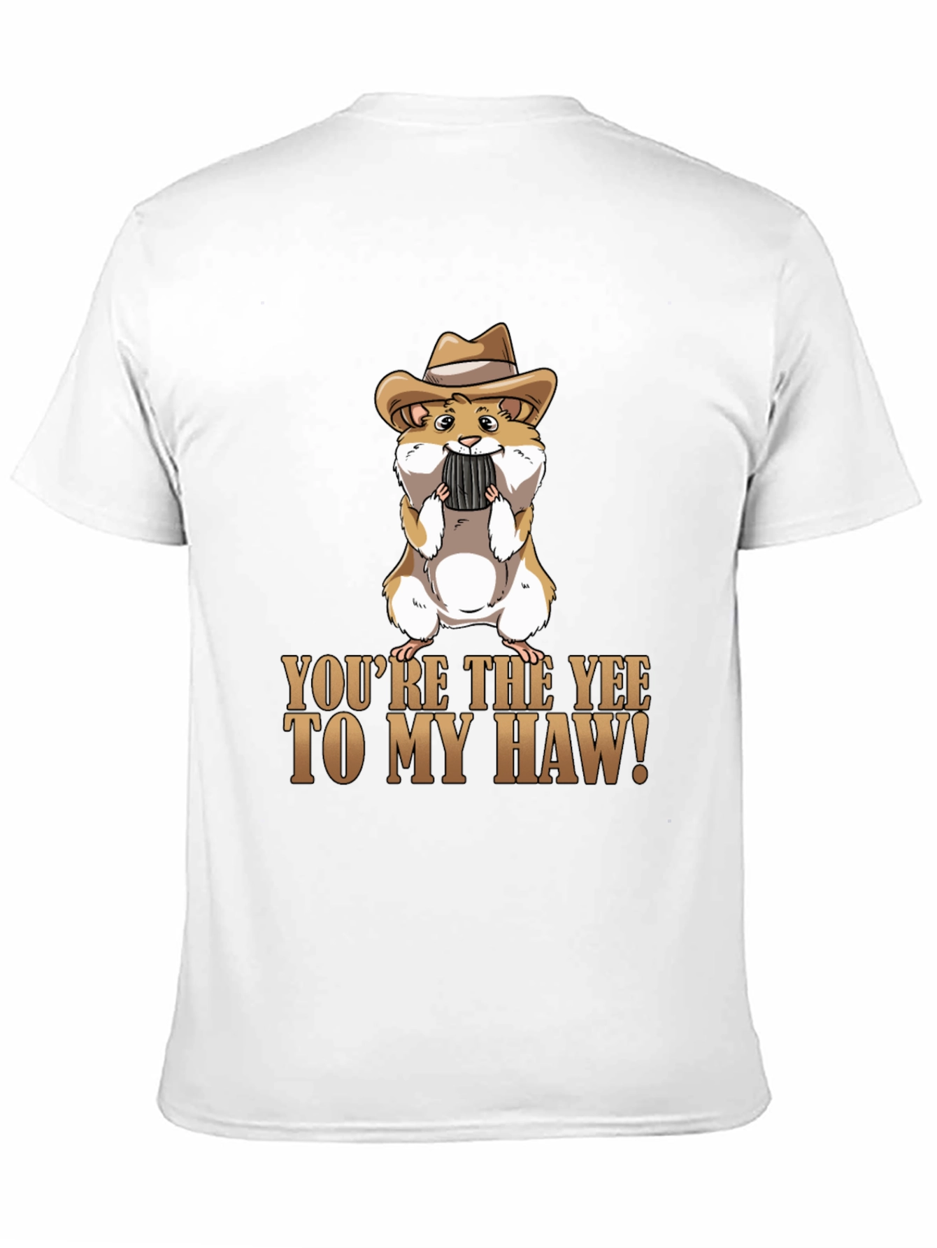 Yee to My Haw Hamster Graphic Tee