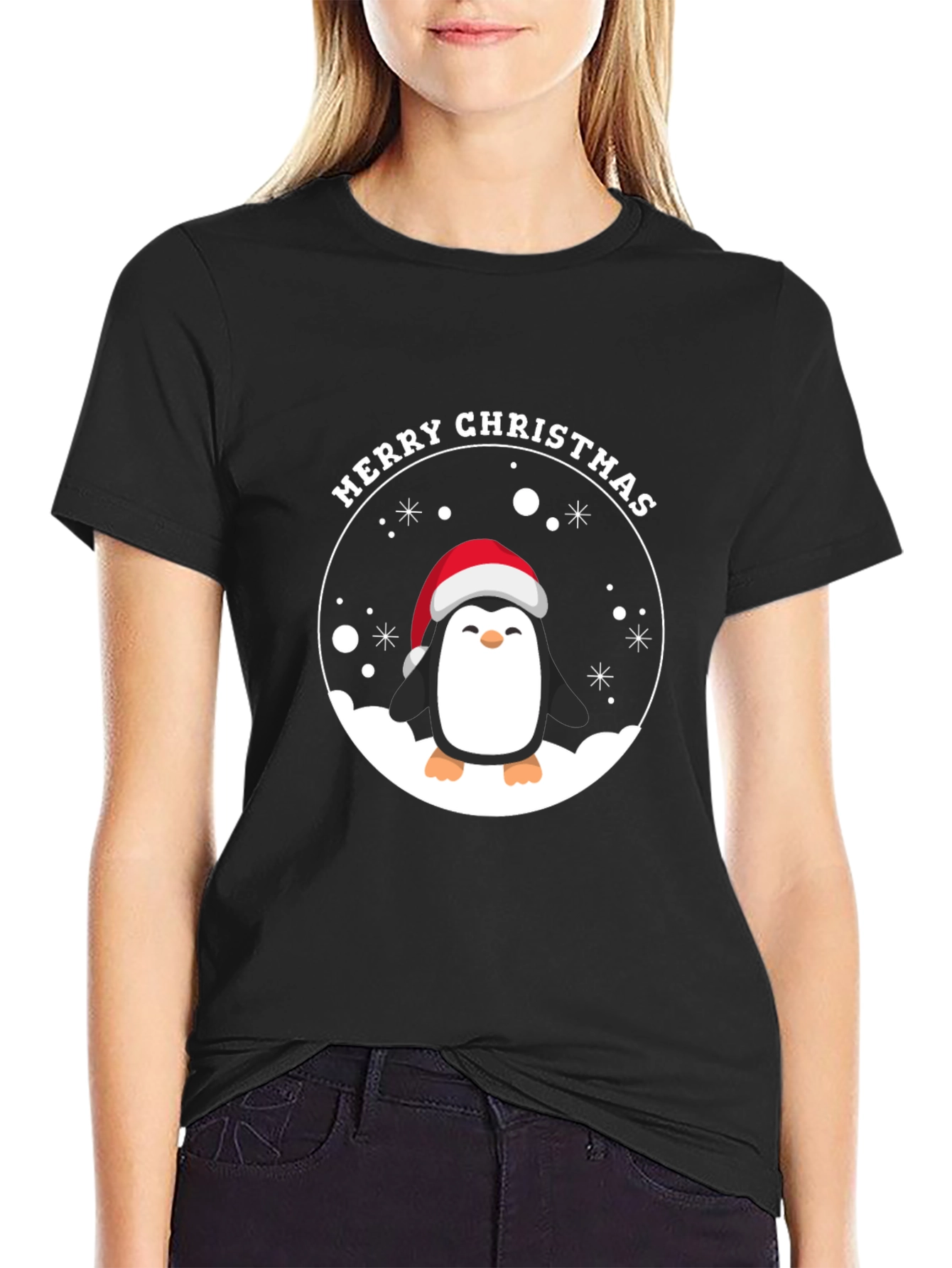 Merry Christmas Penguin T-Shirt