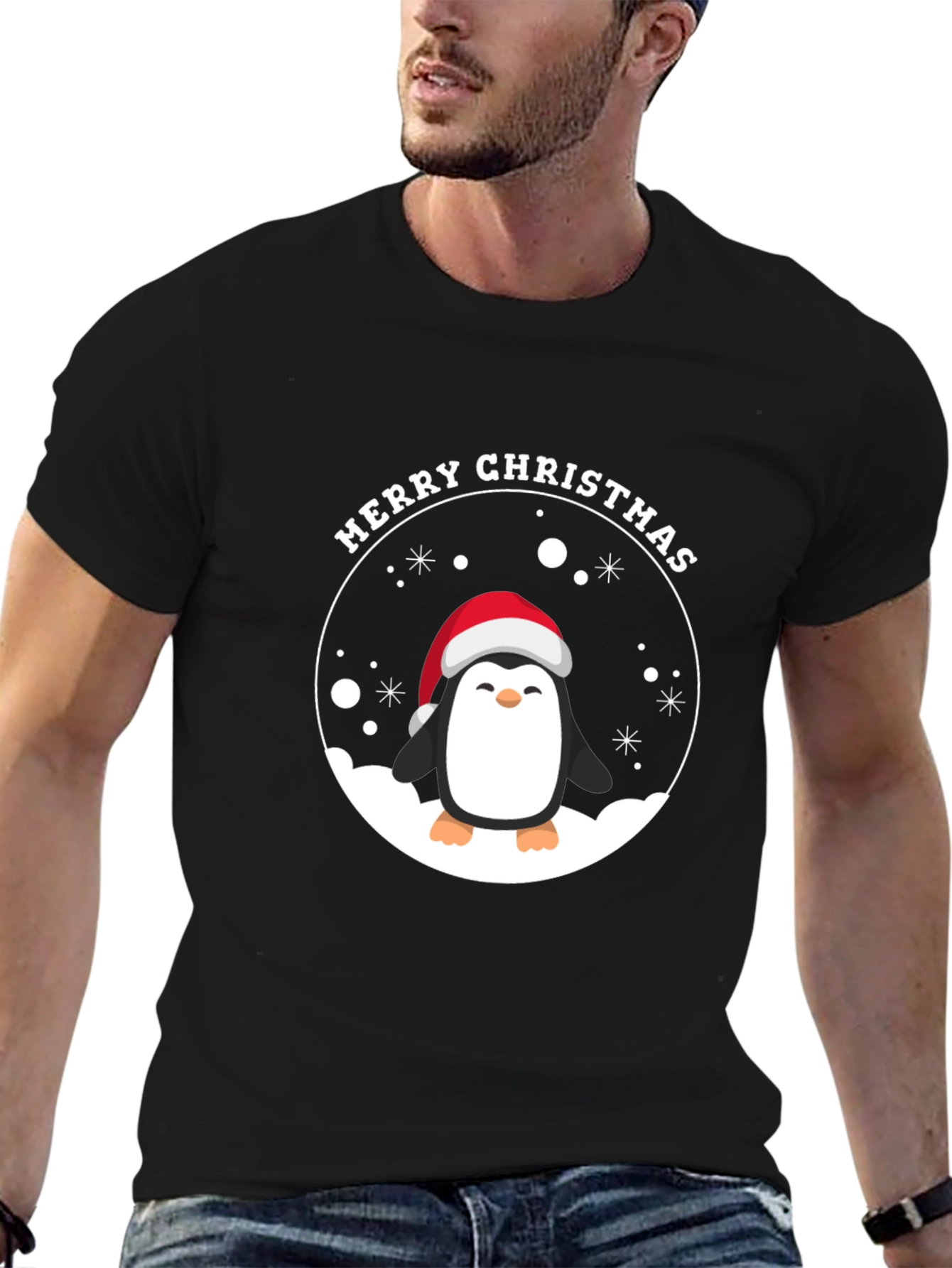 Merry Christmas Penguin T-Shirt