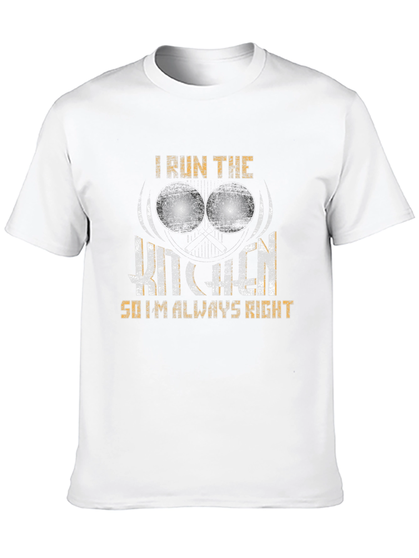 I Run the Kitchen Mens Graphic T-Shirt