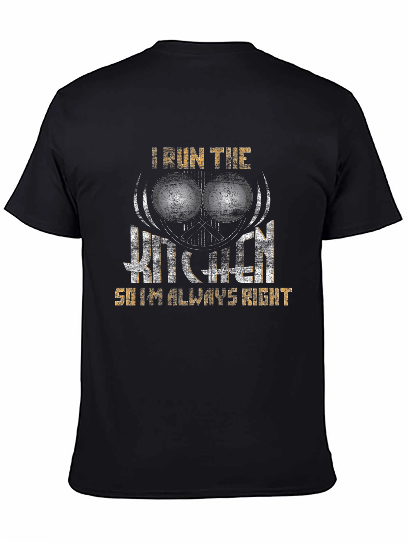 I Run the Kitchen Mens Graphic T-Shirt