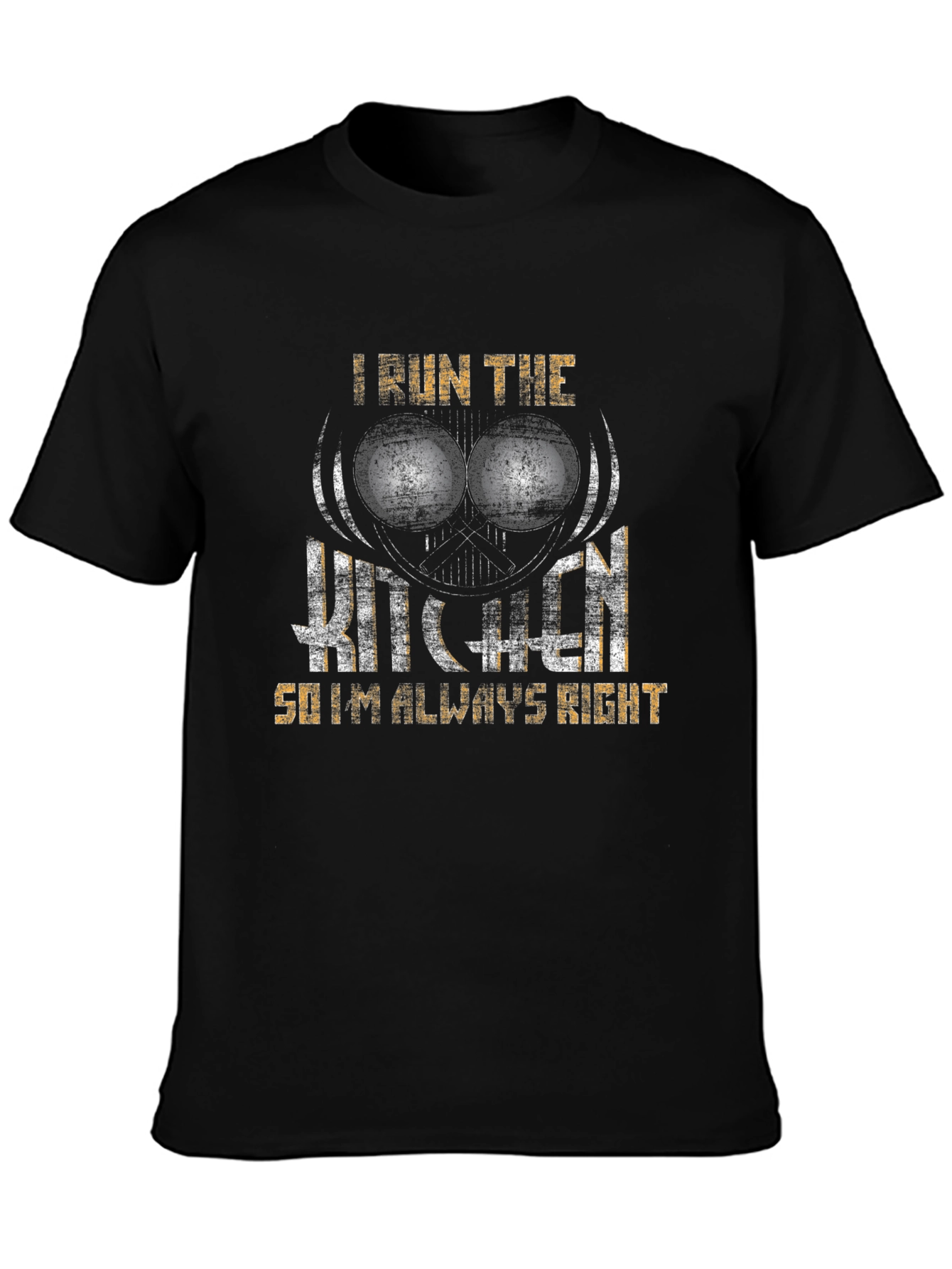 I Run the Kitchen Mens Graphic T-Shirt